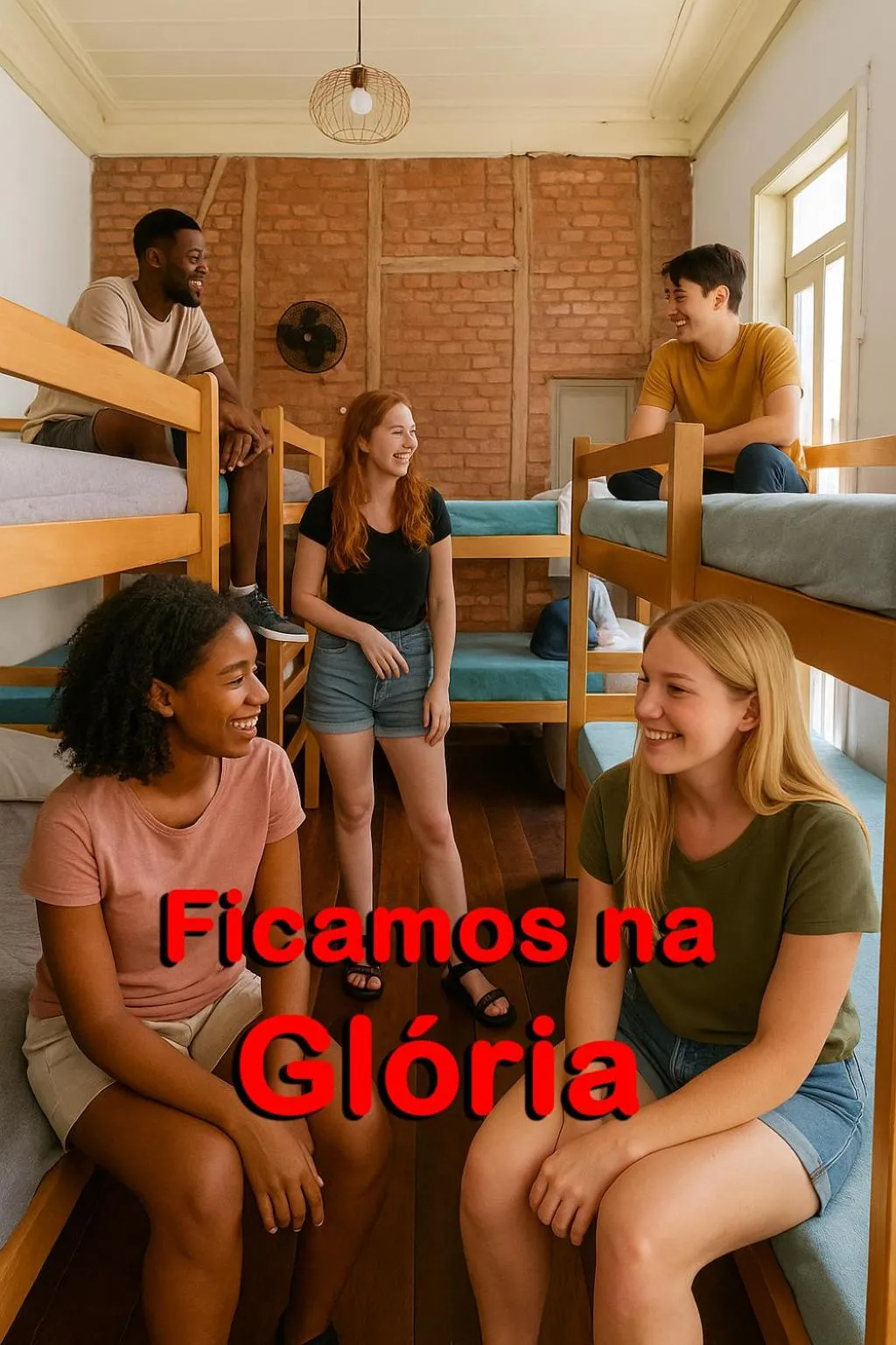 Bed in Rio Vibes Hostel - Hostel na Glória, AC, Social Vibe & Near Lapa