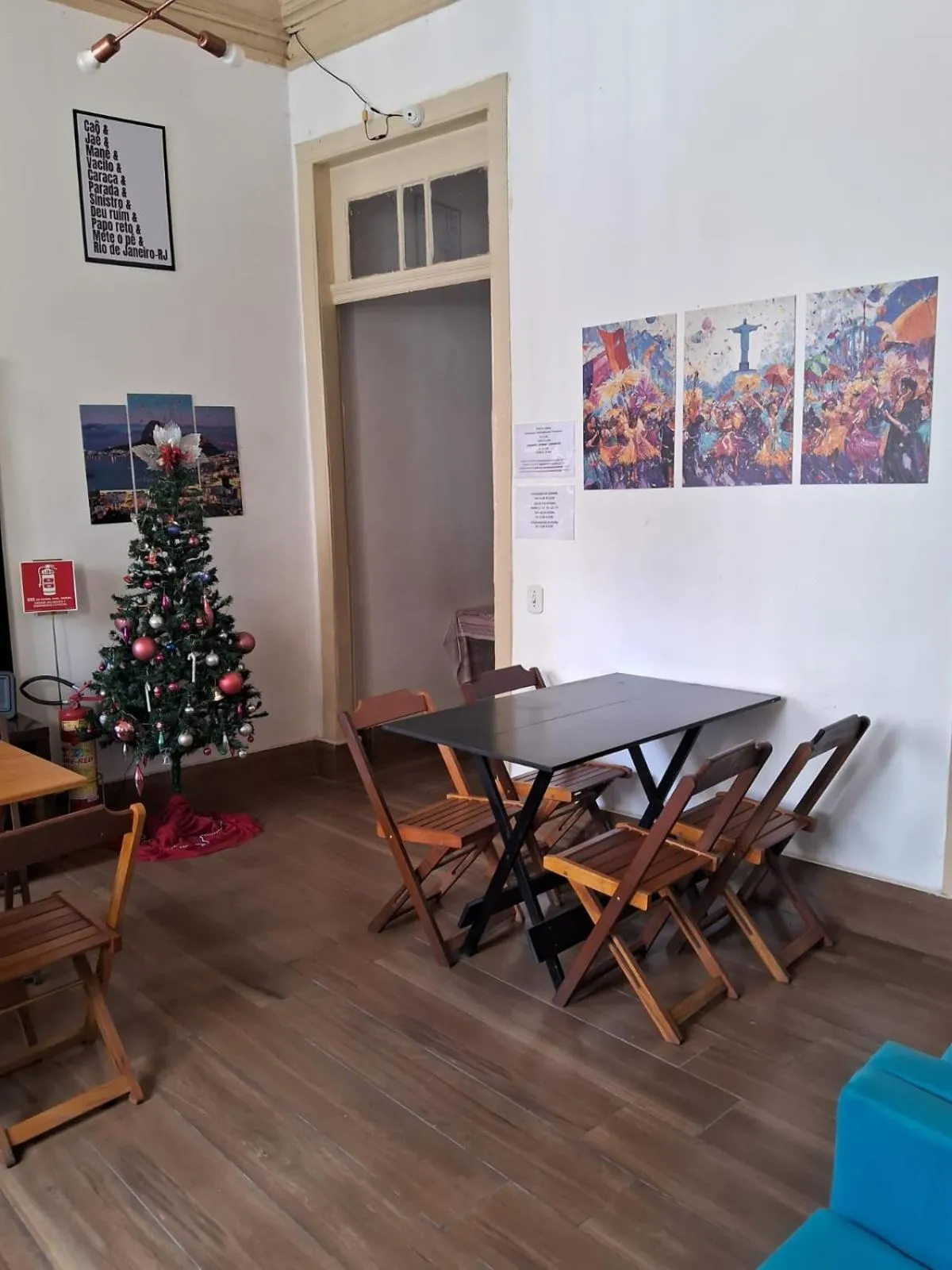 Living room in Rio Vibes Hostel - Hostel na Glória, AC, Social Vibe & Near Lapa