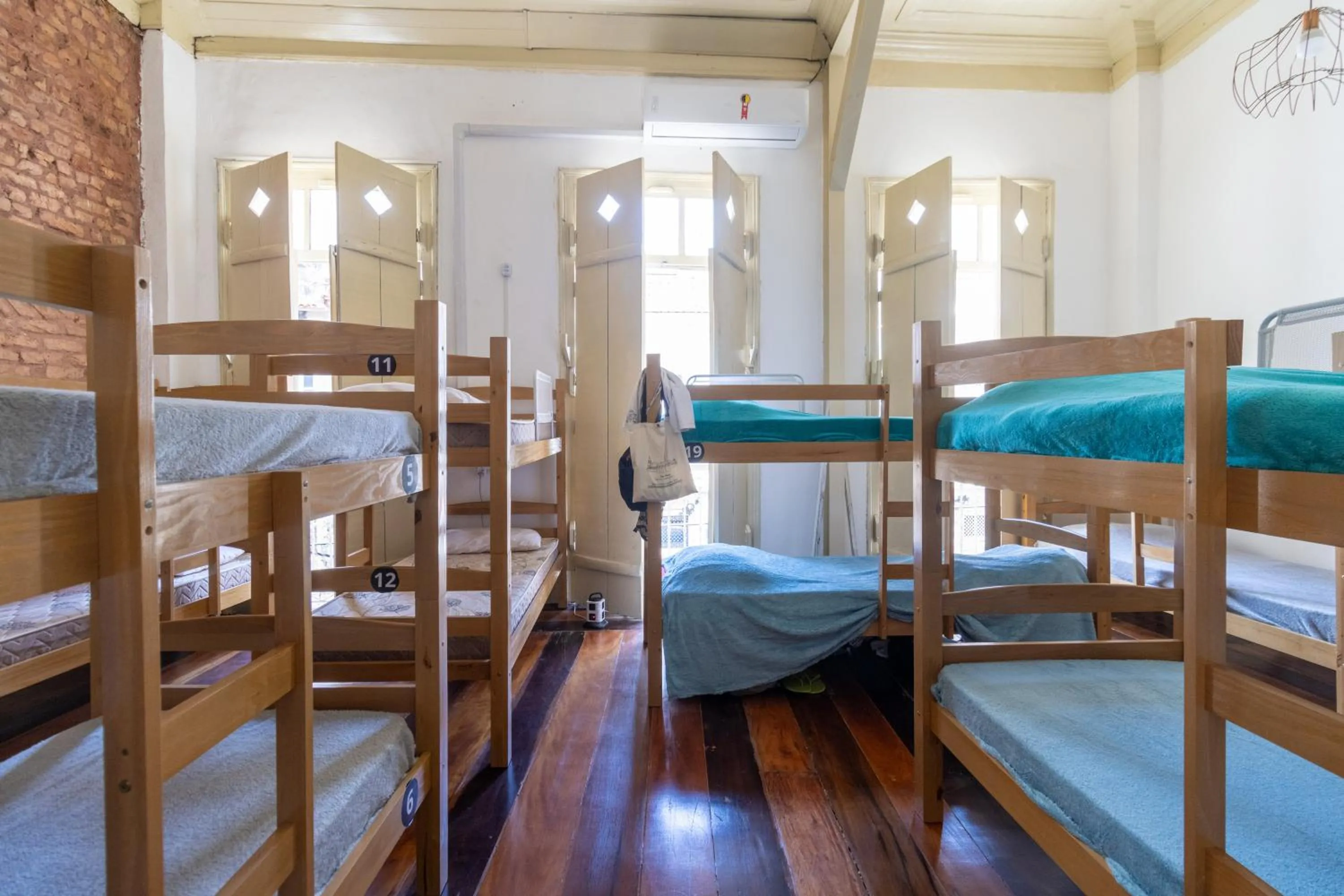 Bed in Rio Vibes Hostel - Hostel na Glória, AC, Social Vibe & Near Lapa