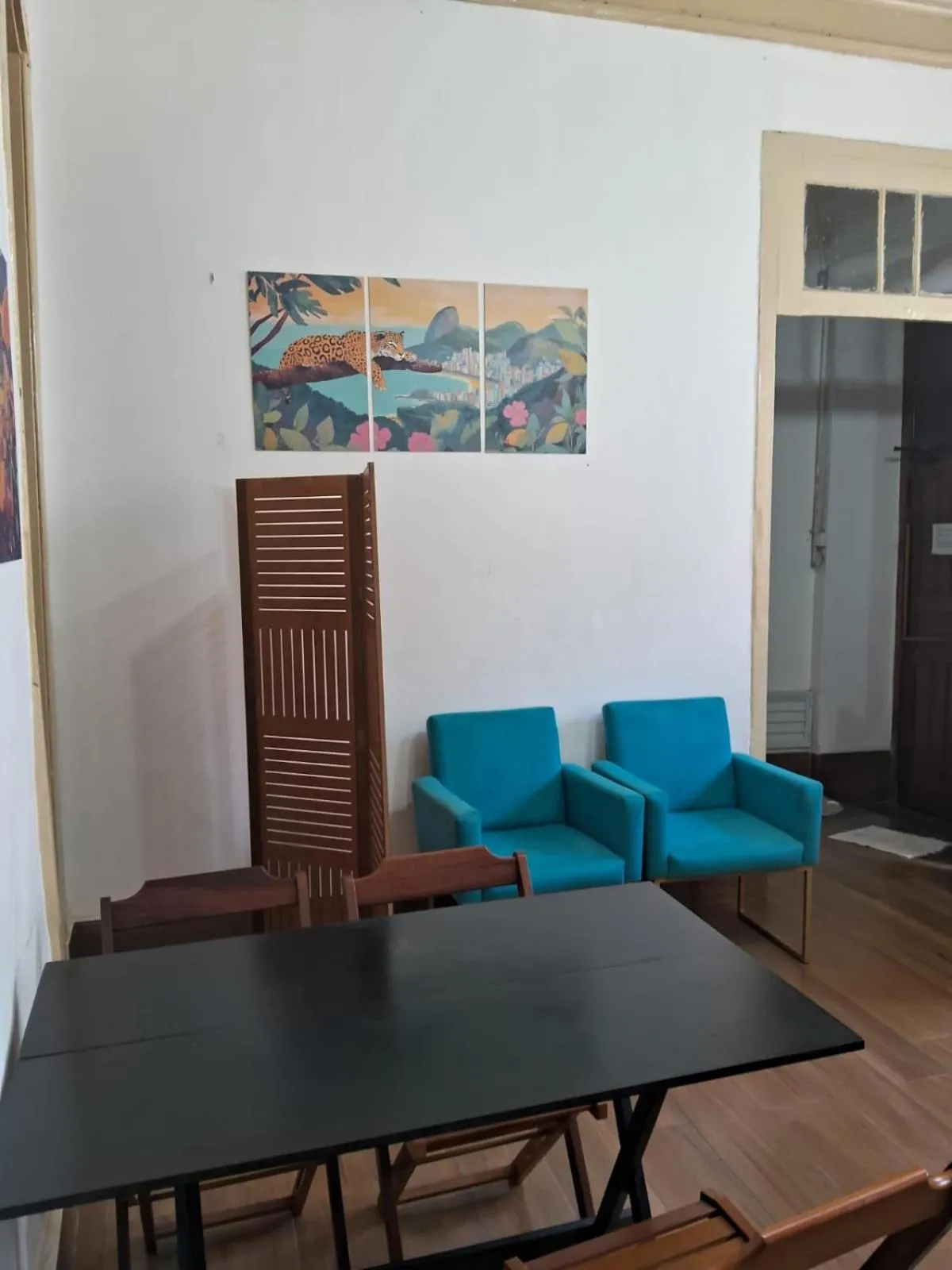 Living room in Rio Vibes Hostel - Hostel na Glória, AC, Social Vibe & Near Lapa
