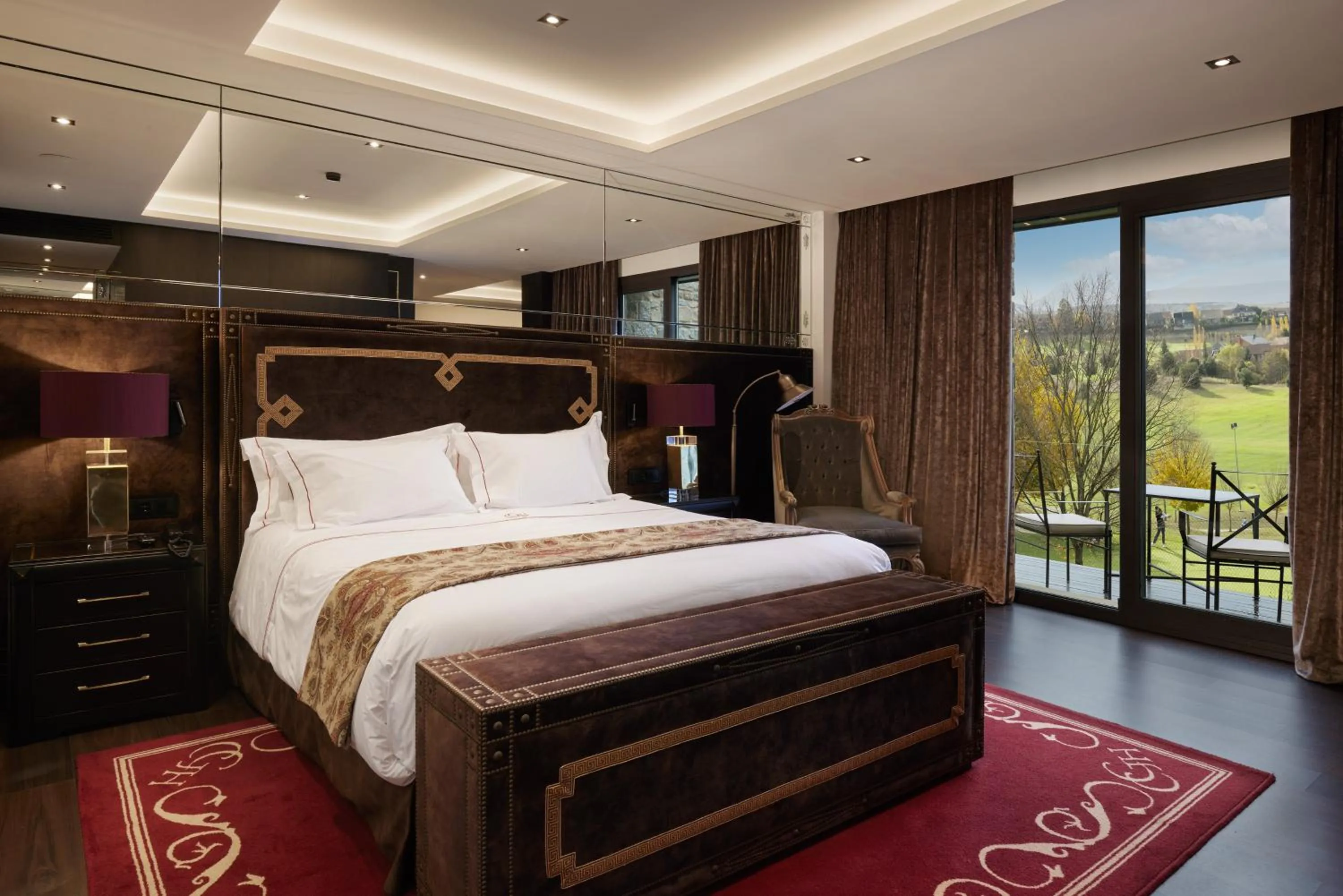 Bed in Hotel Castillo de Gorraiz&Spa