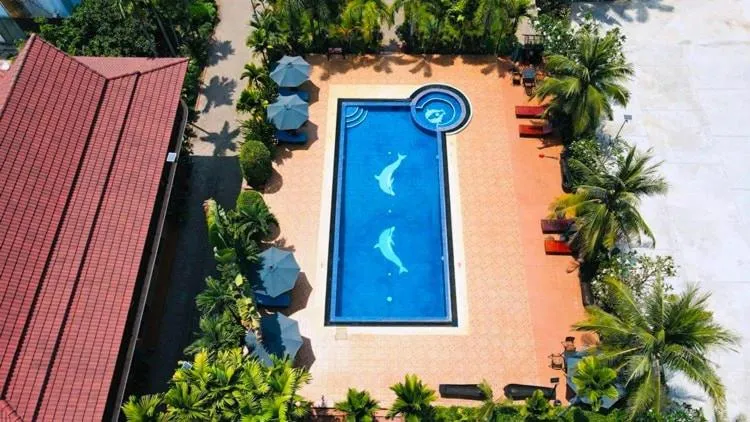 Pool view in Dara Reang Sey Angkor Hotel