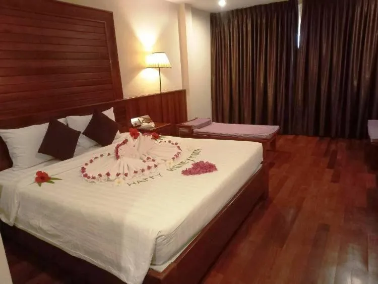 Bedroom, Bed in Dara Reang Sey Angkor Hotel