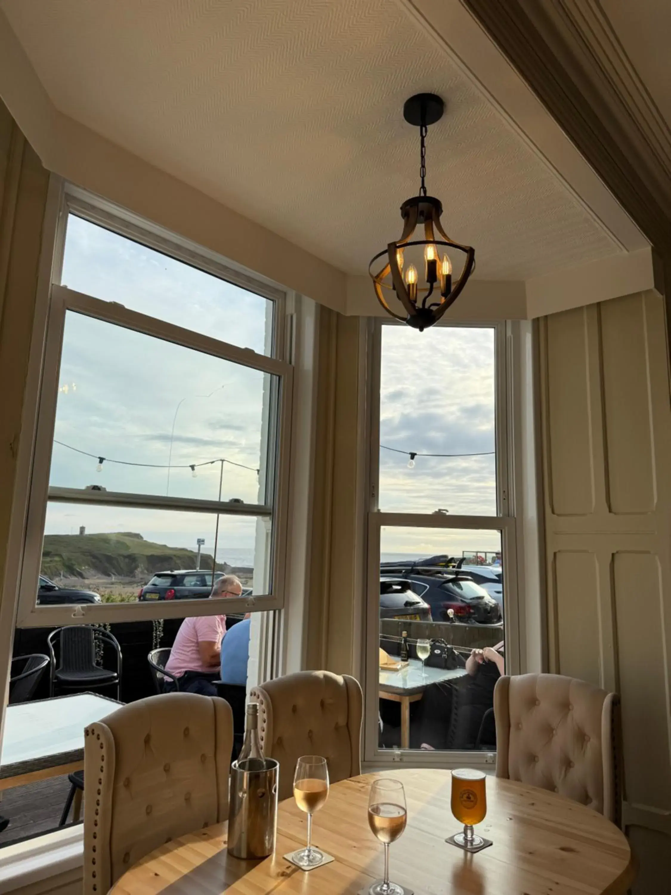 Lounge or bar in The Edge Of The Beach formally The Edgcumbe Hotel Lounge or bar in The Edge Of The Beach formally The Edgcumbe Hotel
