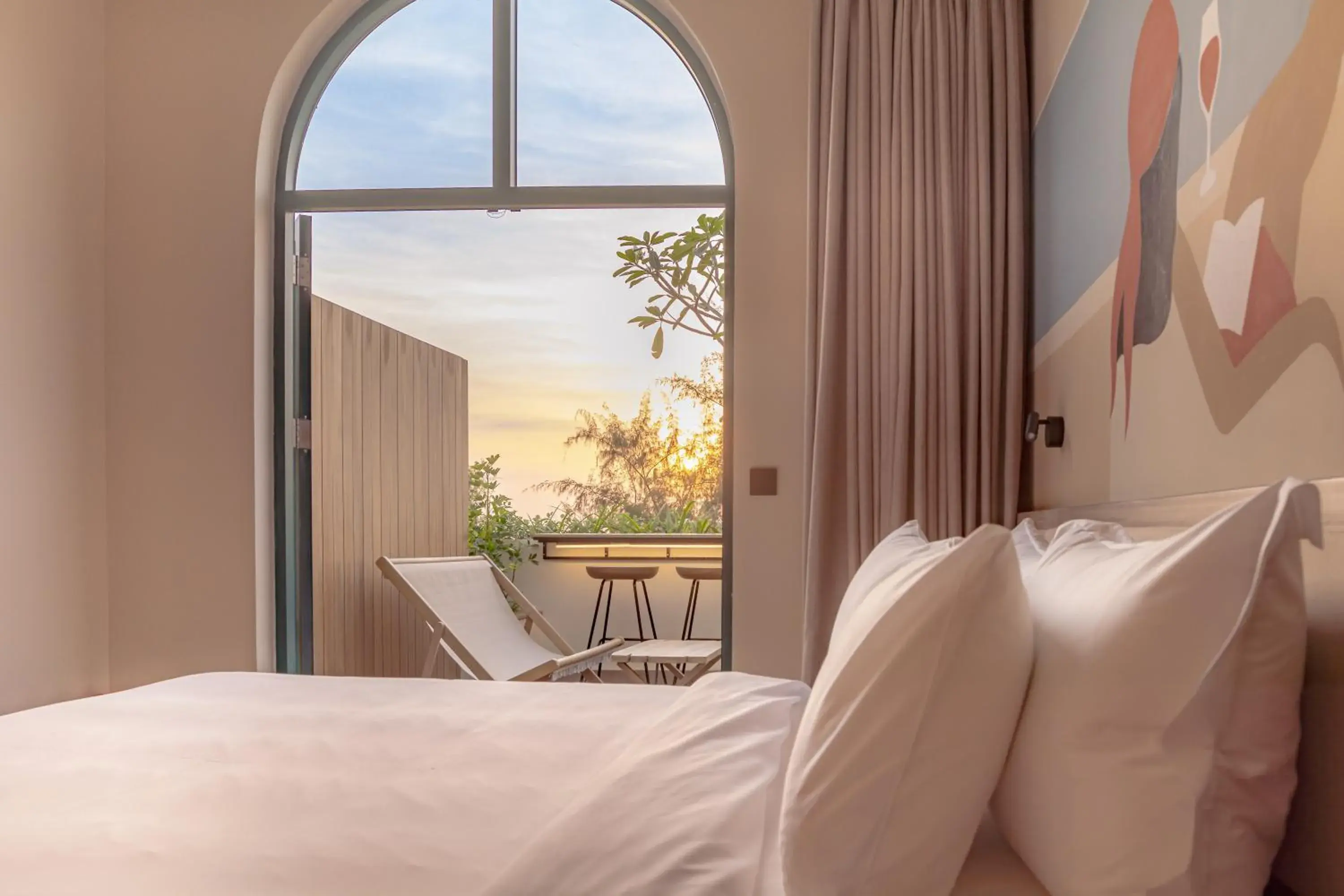 View (from property/room), Bed in Soul Boutique Hotel Phu Quoc View (from property/room), Bed in Soul Boutique Hotel Phu Quoc