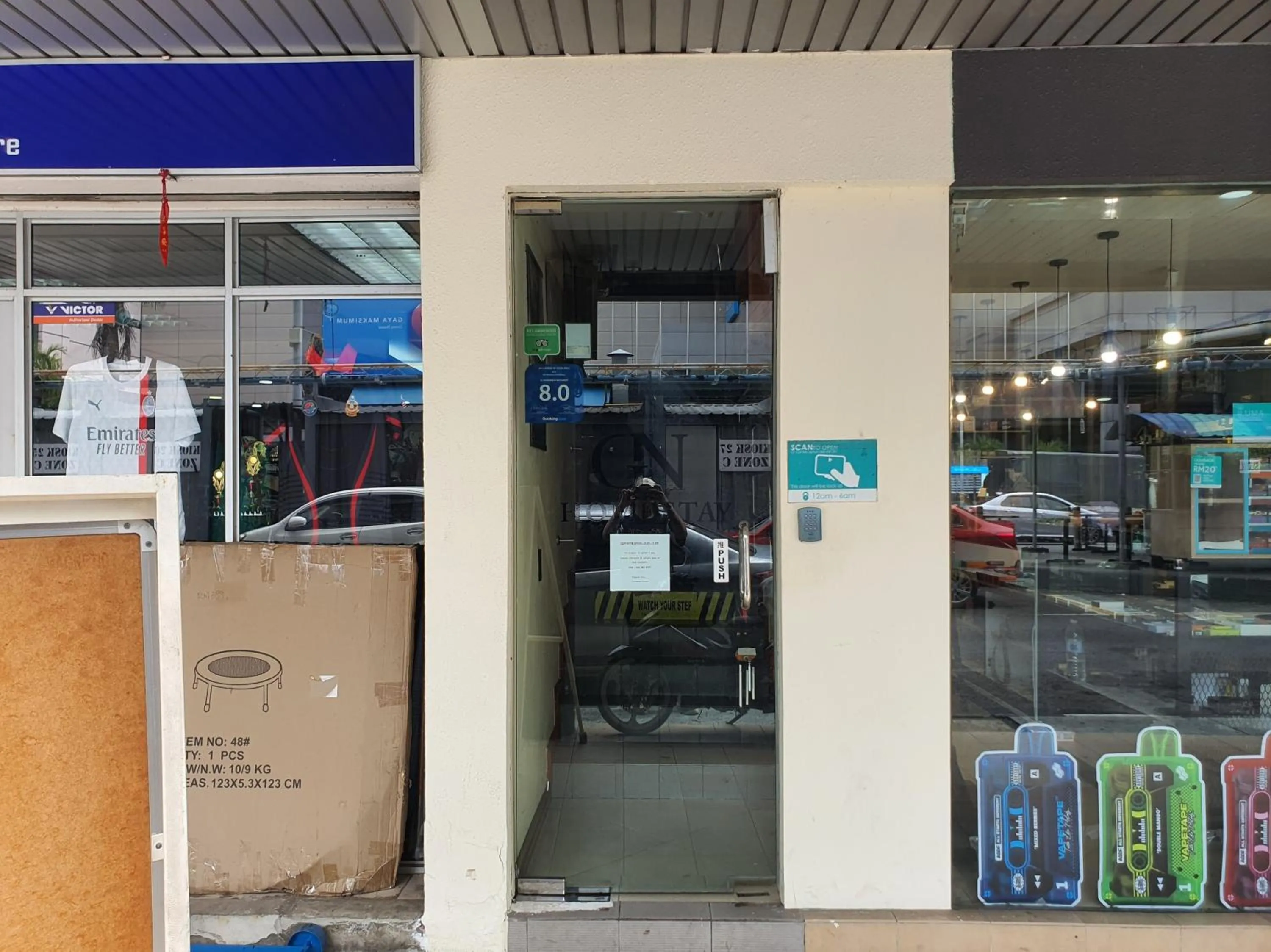 Facade/entrance in SPOT ON 90984 Gn Homestay