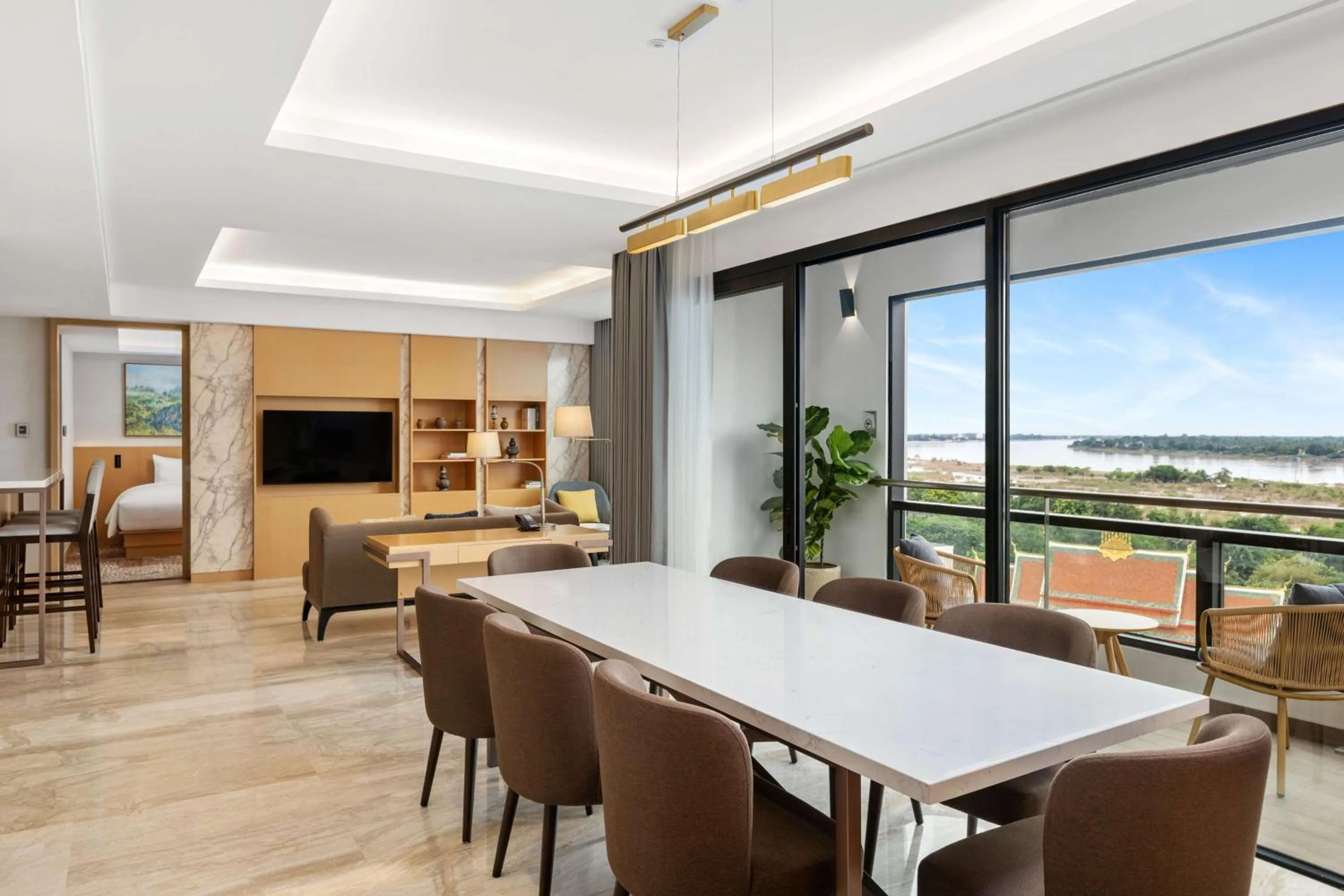 Living room in DoubleTree by Hilton Vientiane