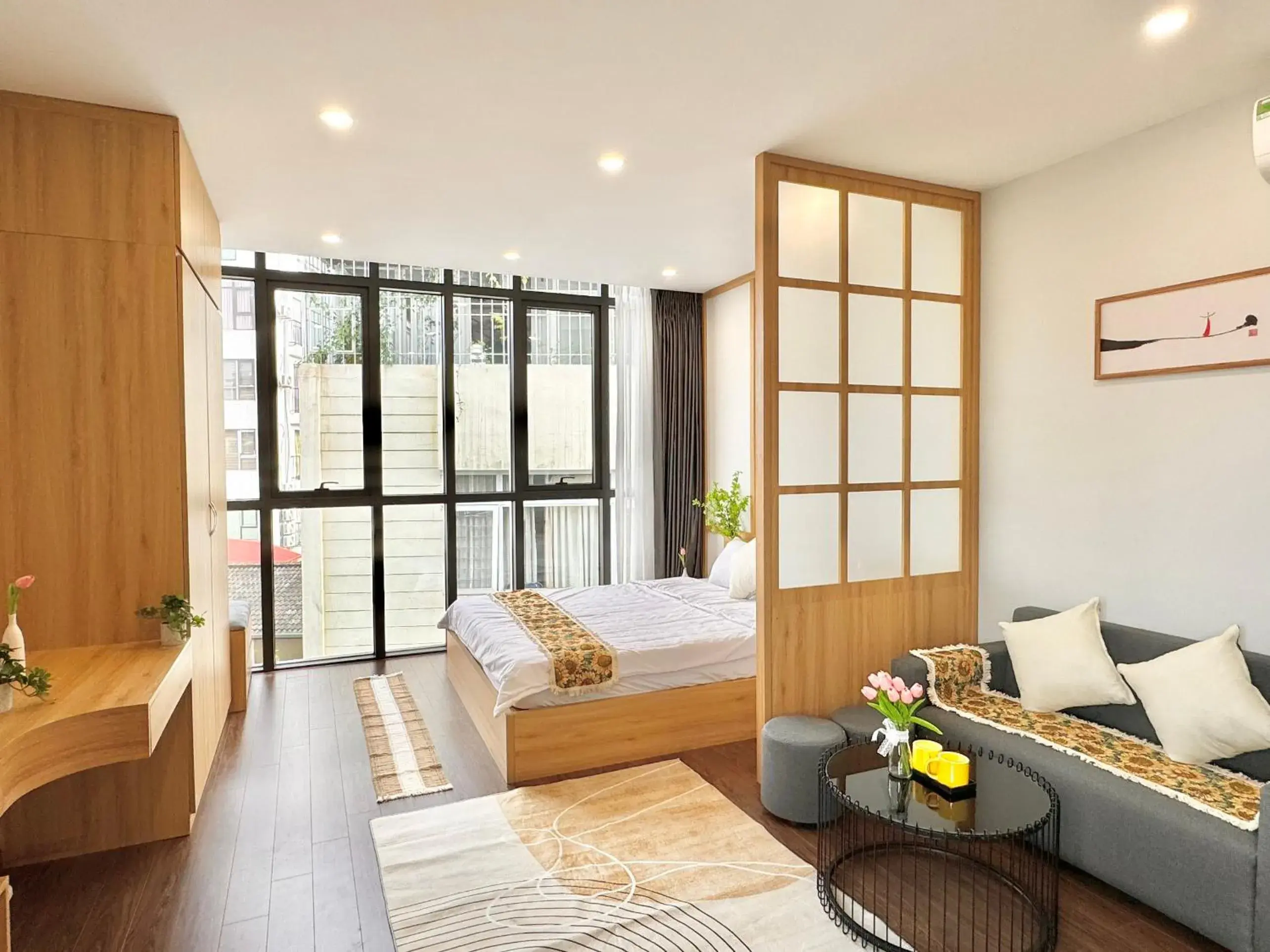 Bed in The Little Home - Đào Tấn - Cozy home - Bathtub - Comfy Bed in The Little Home - Đào Tấn - Cozy home - Bathtub - Comfy