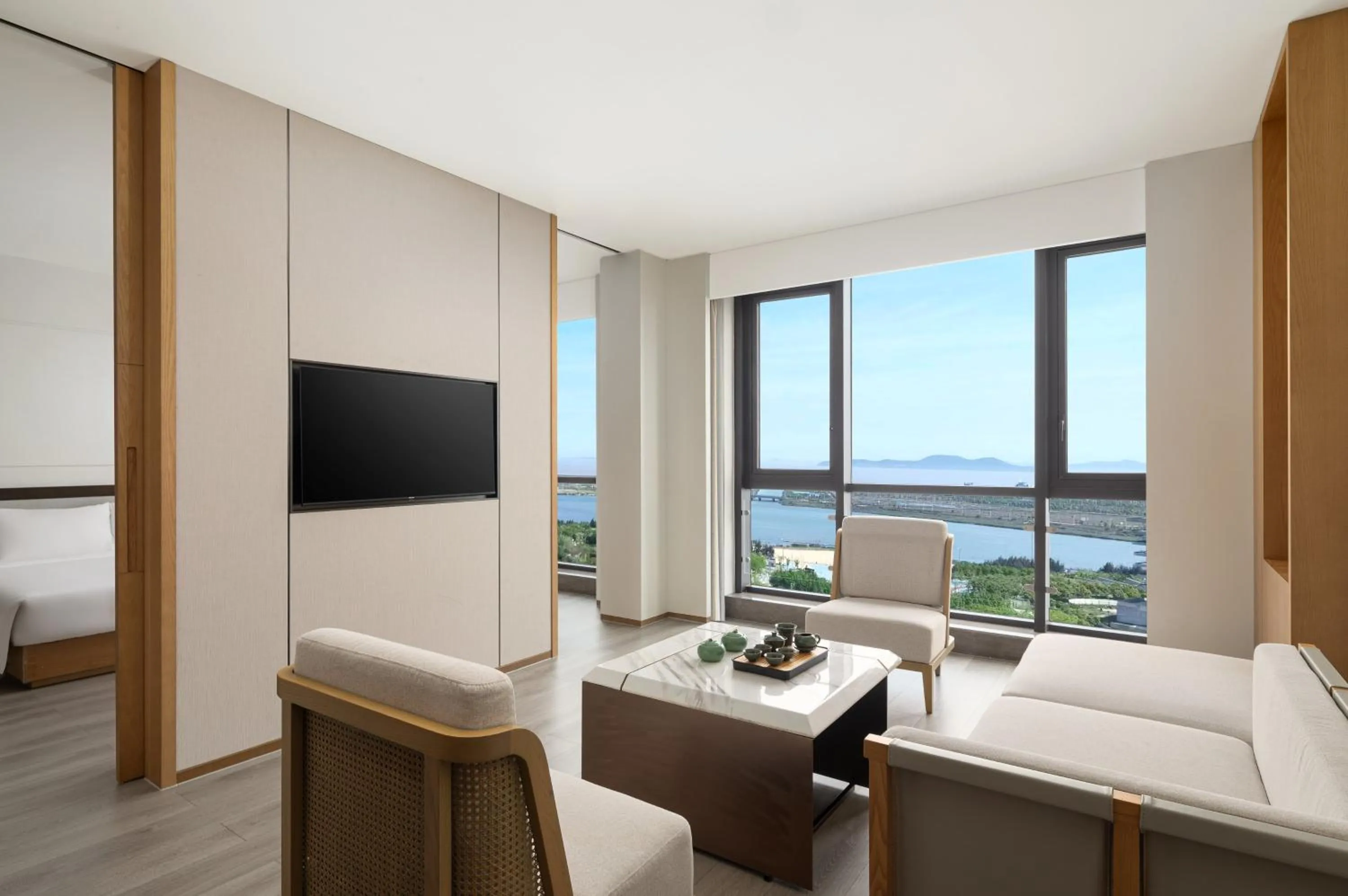 Photo of the whole room in Holiday Inn Ningbo Xiangshan Damu Bay by IHG