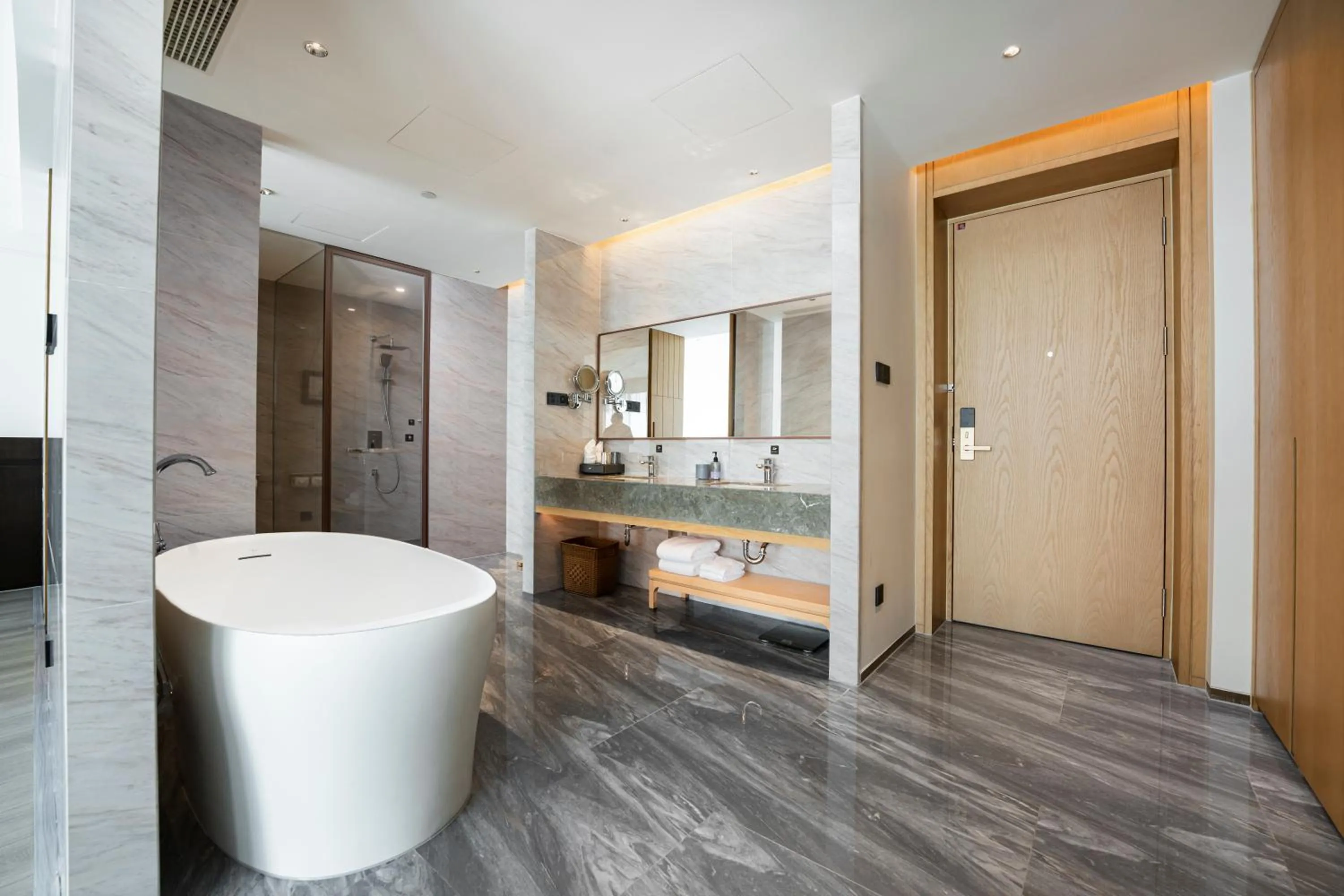 Bathroom in Holiday Inn Ningbo Xiangshan Damu Bay by IHG