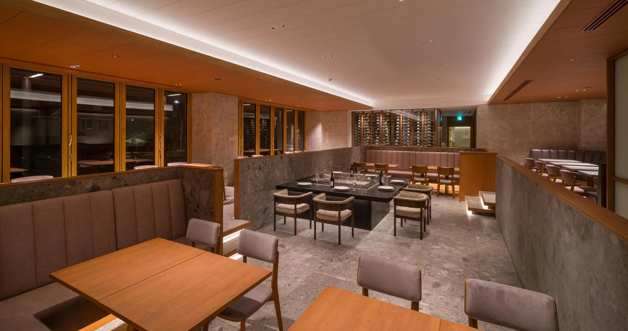 Restaurant/places to eat in HOTEL LA VIGNE HAKUBA by Onko Chishin
