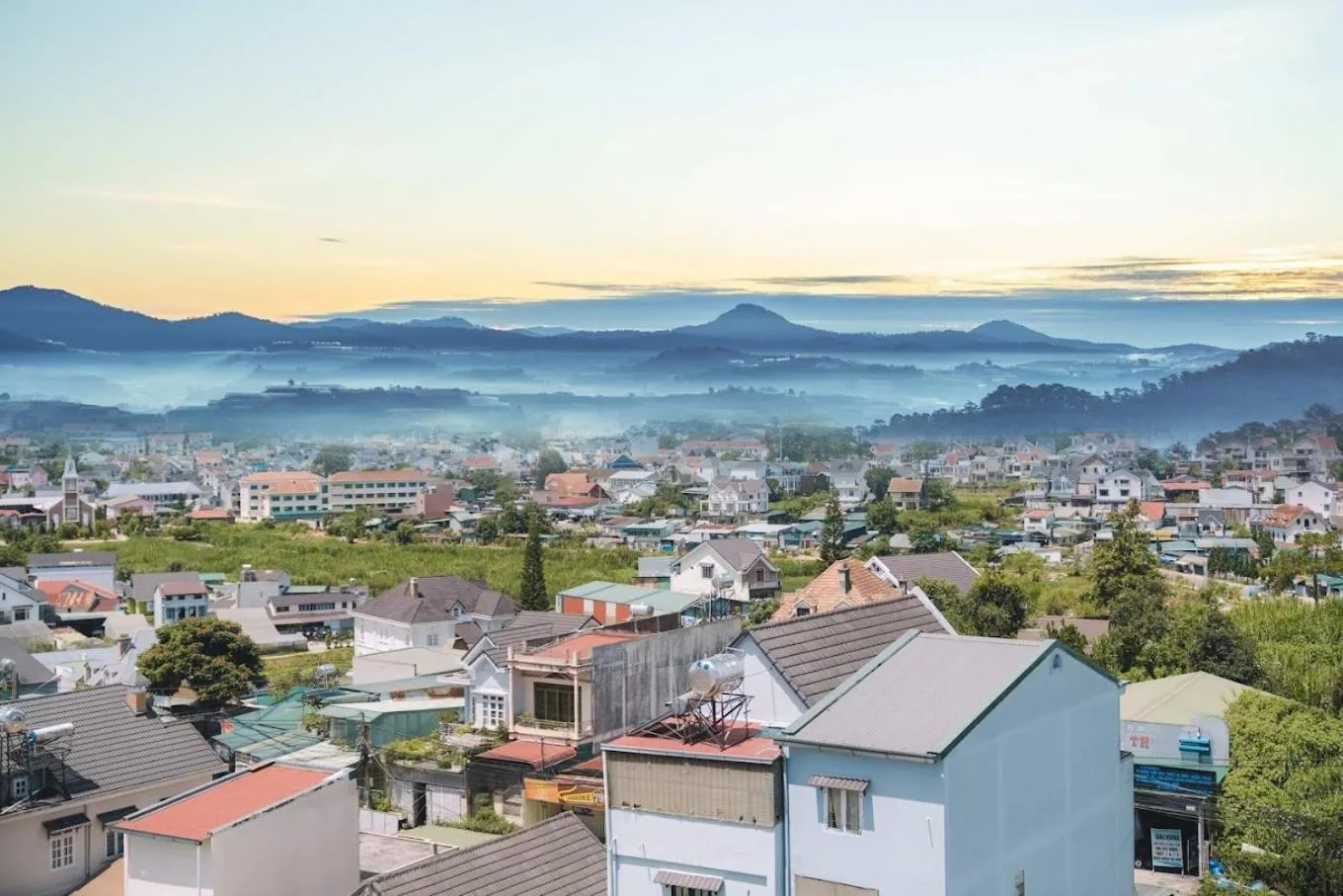 View (from property/room) in Huong Anh DaLat Palace