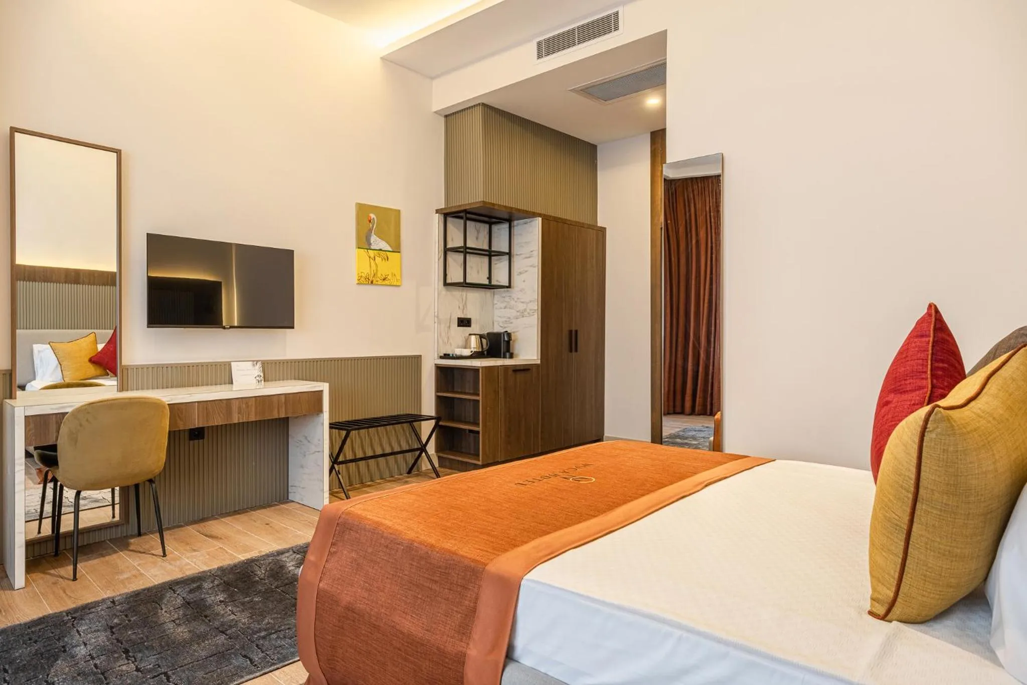 Photo of the whole room, Bed in Nuca Homes