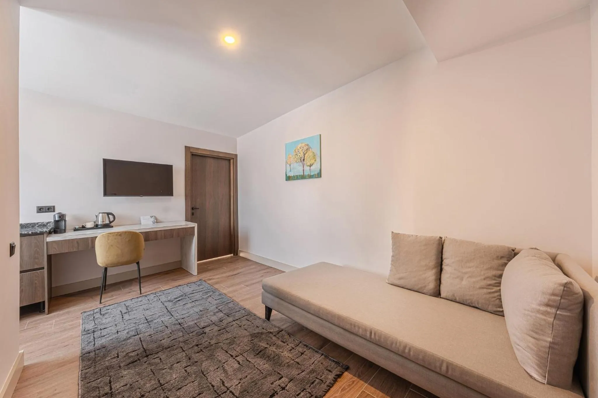 Seating area in Nuca Homes