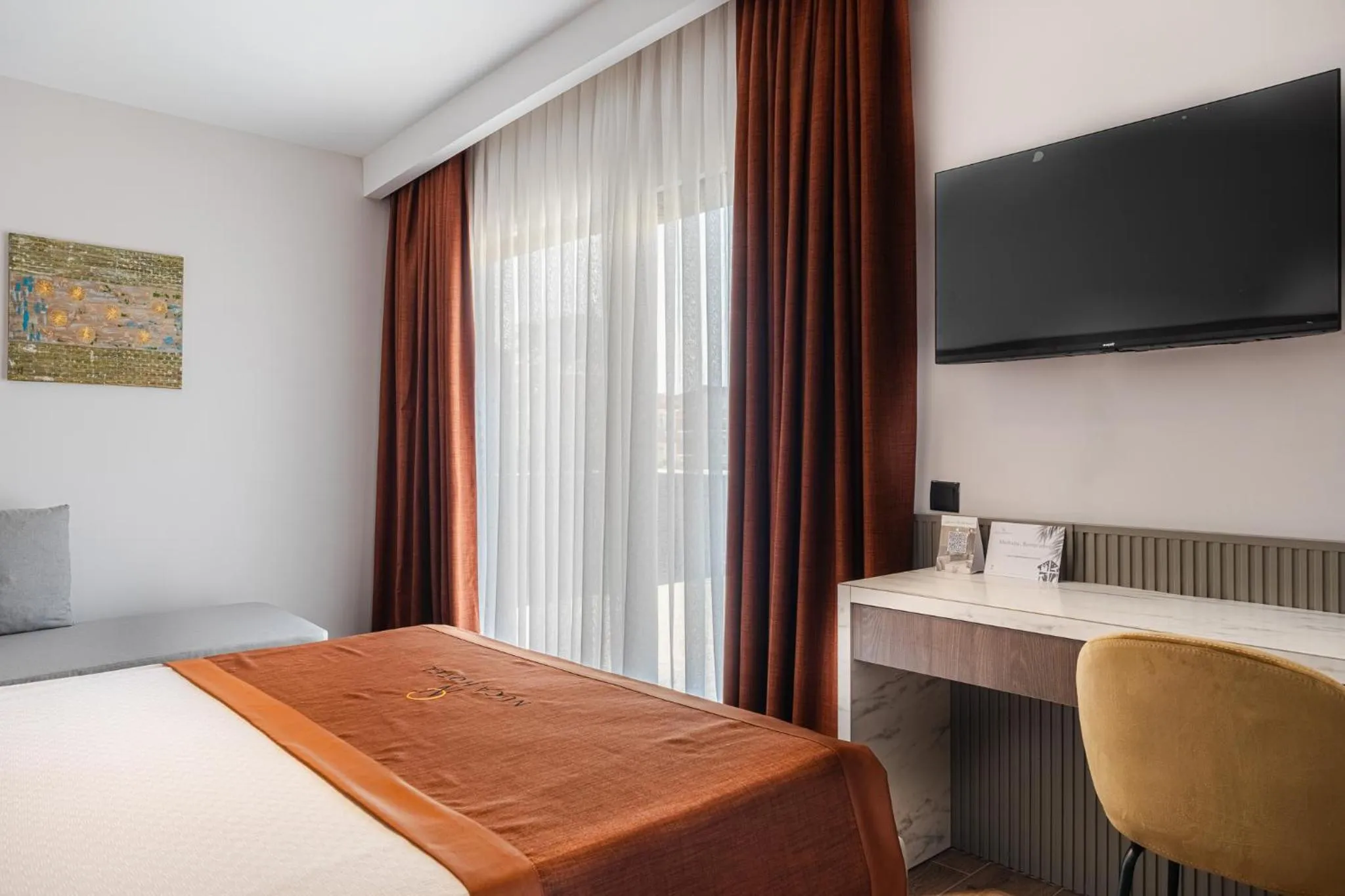 Photo of the whole room, Bed in Nuca Homes