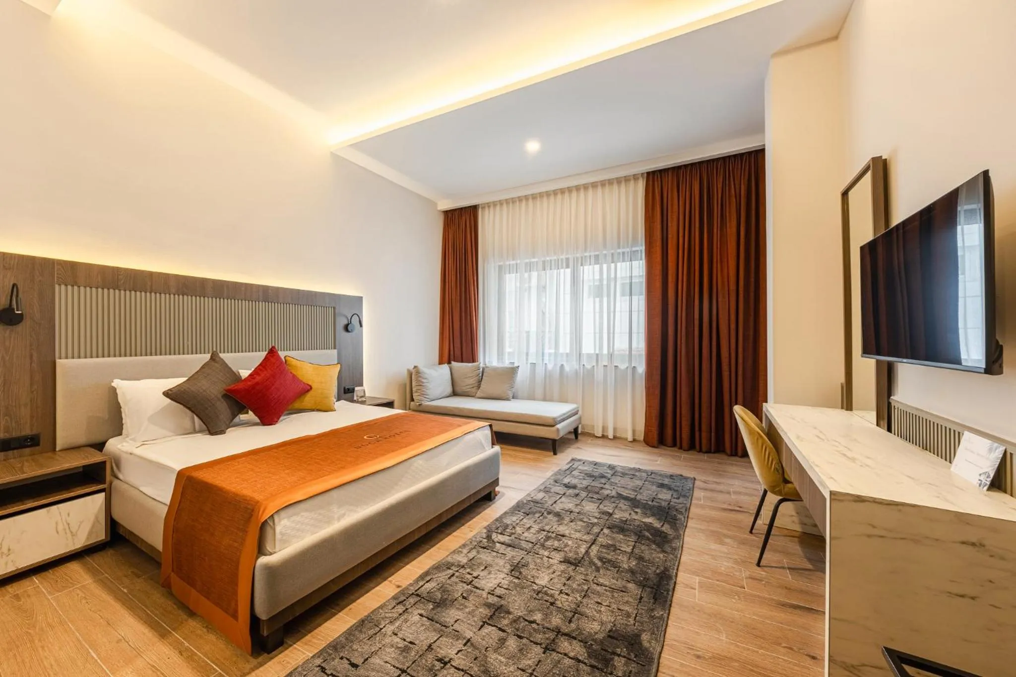 Photo of the whole room, Bed in Nuca Homes