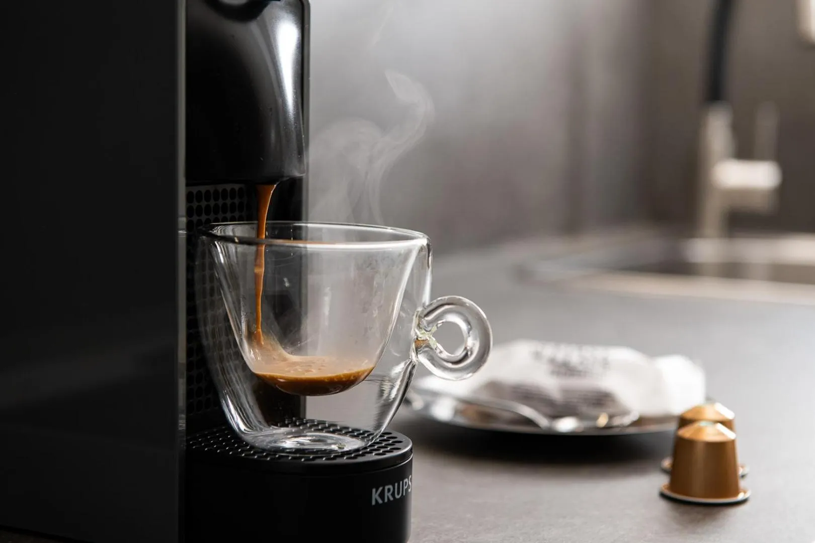 Coffee/tea facilities in Glyfada First Class Suite by First Class Properties