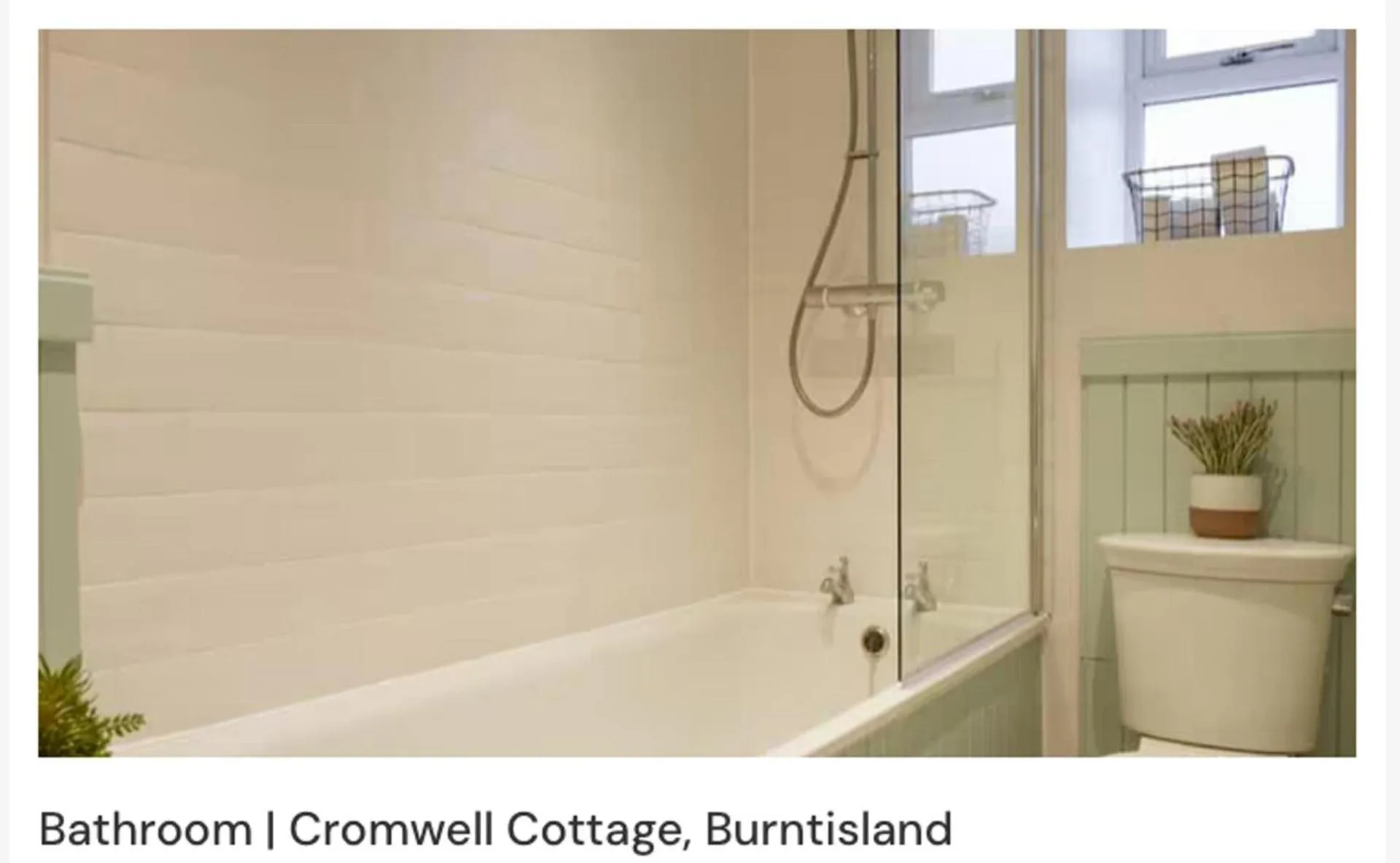 Shower in Burntisland - Stay4 - SeaSide - Sea Views
