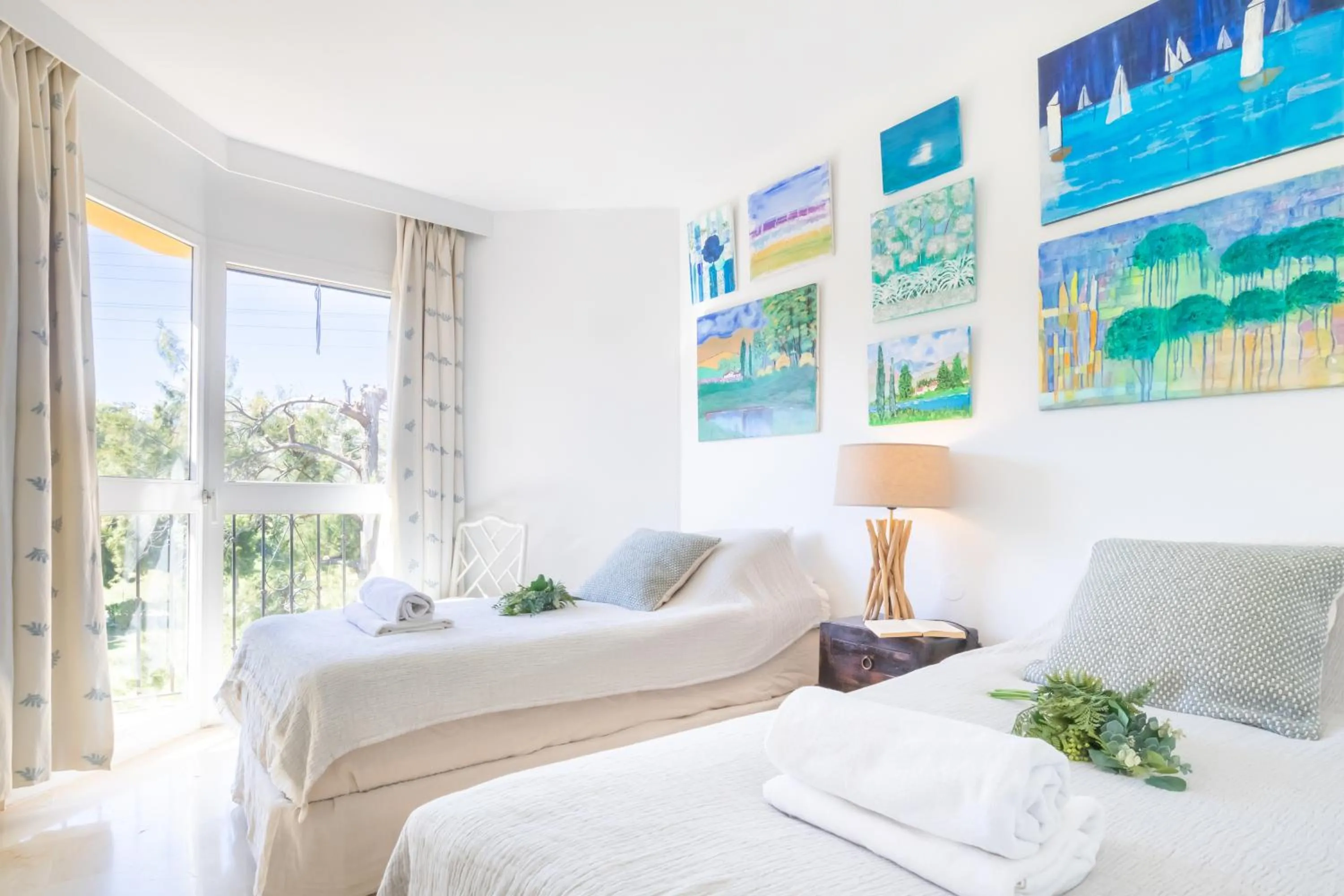 Bedroom, Bed in Calahonda Golf - Happy Rentals