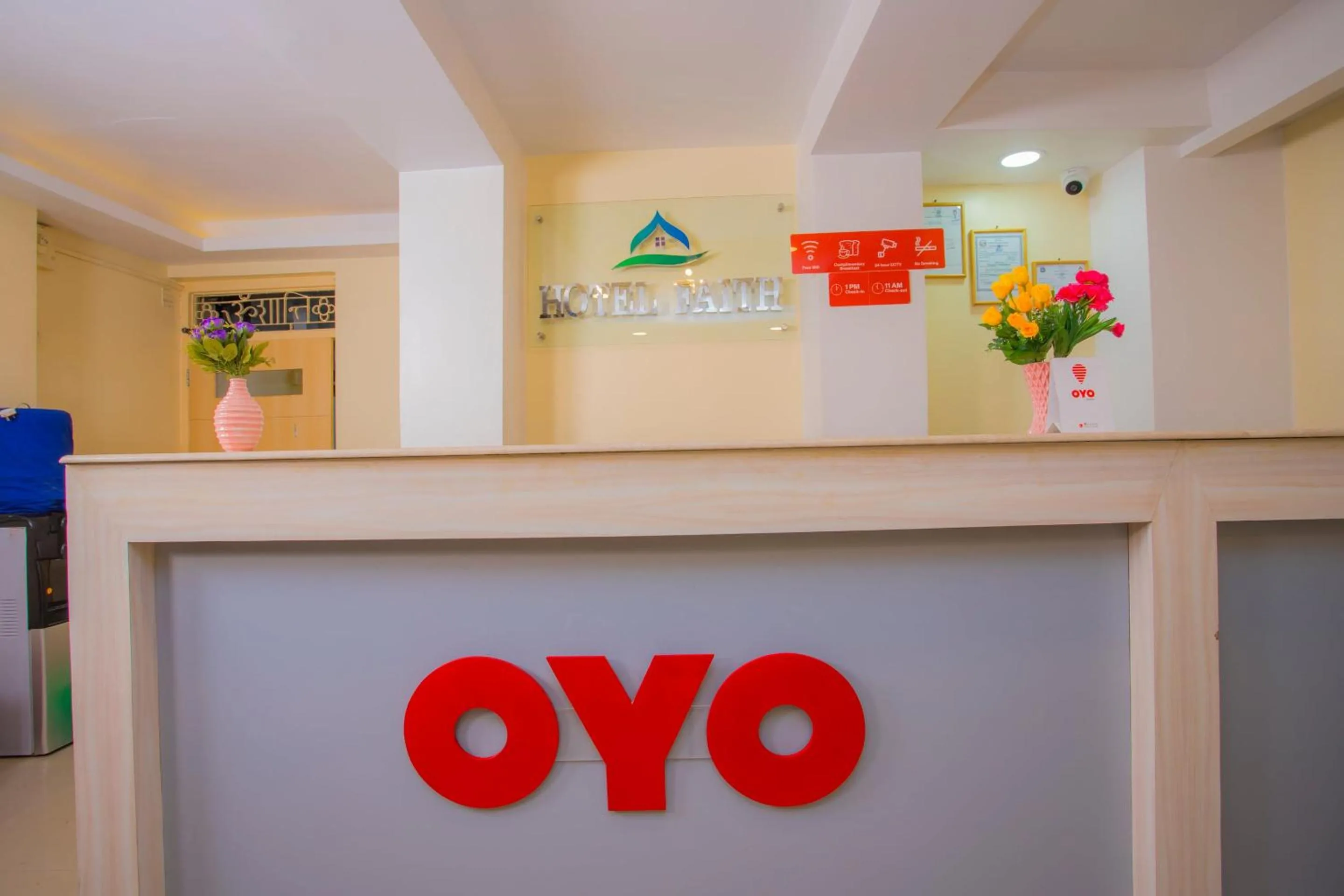 Lobby or reception in OYO 262 Hotel Kumari