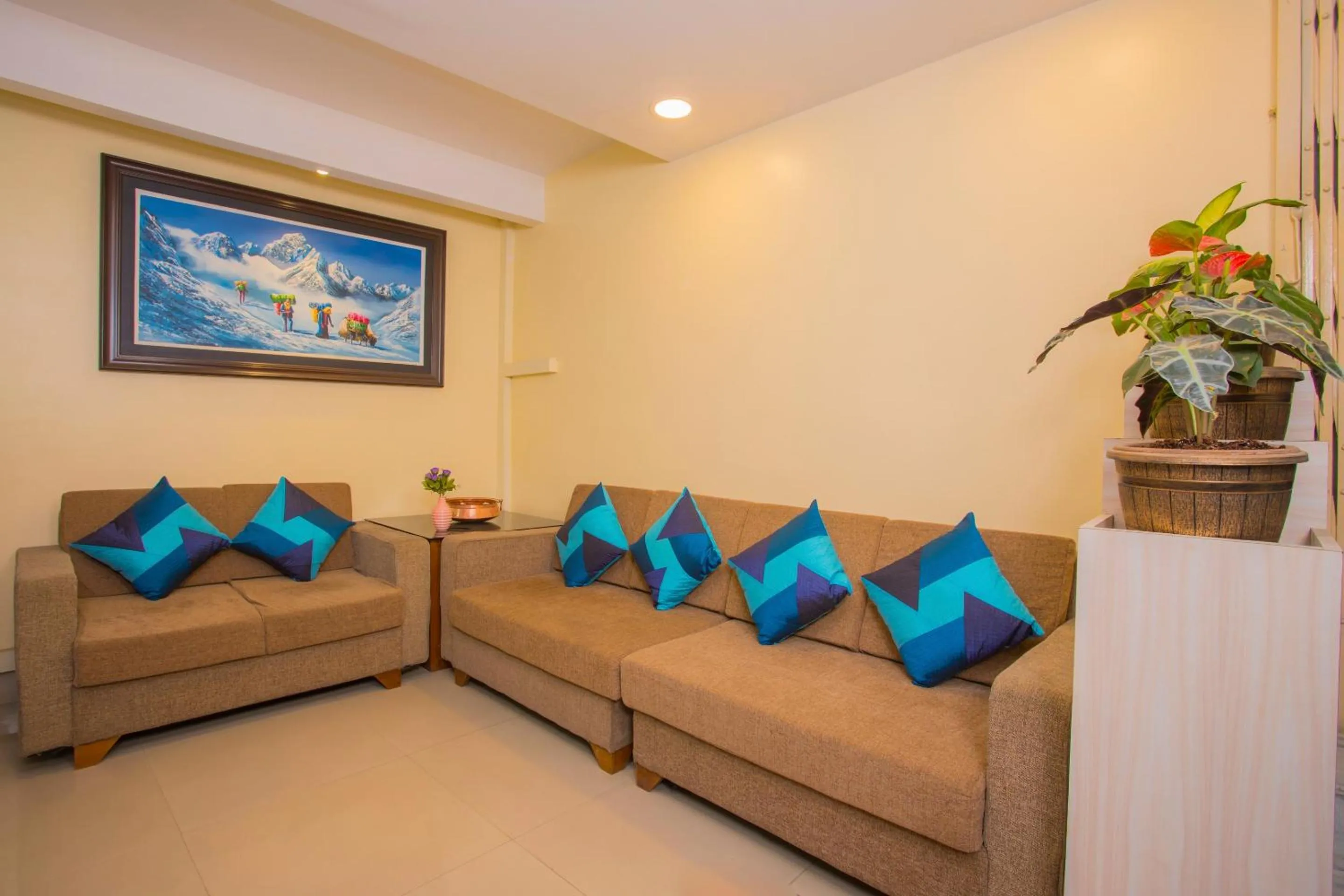 Lobby or reception in OYO 262 Hotel Kumari