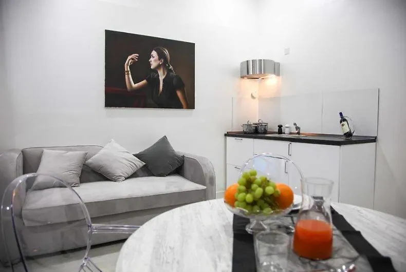 Living room in Sliema Central Iprime Suites Malta