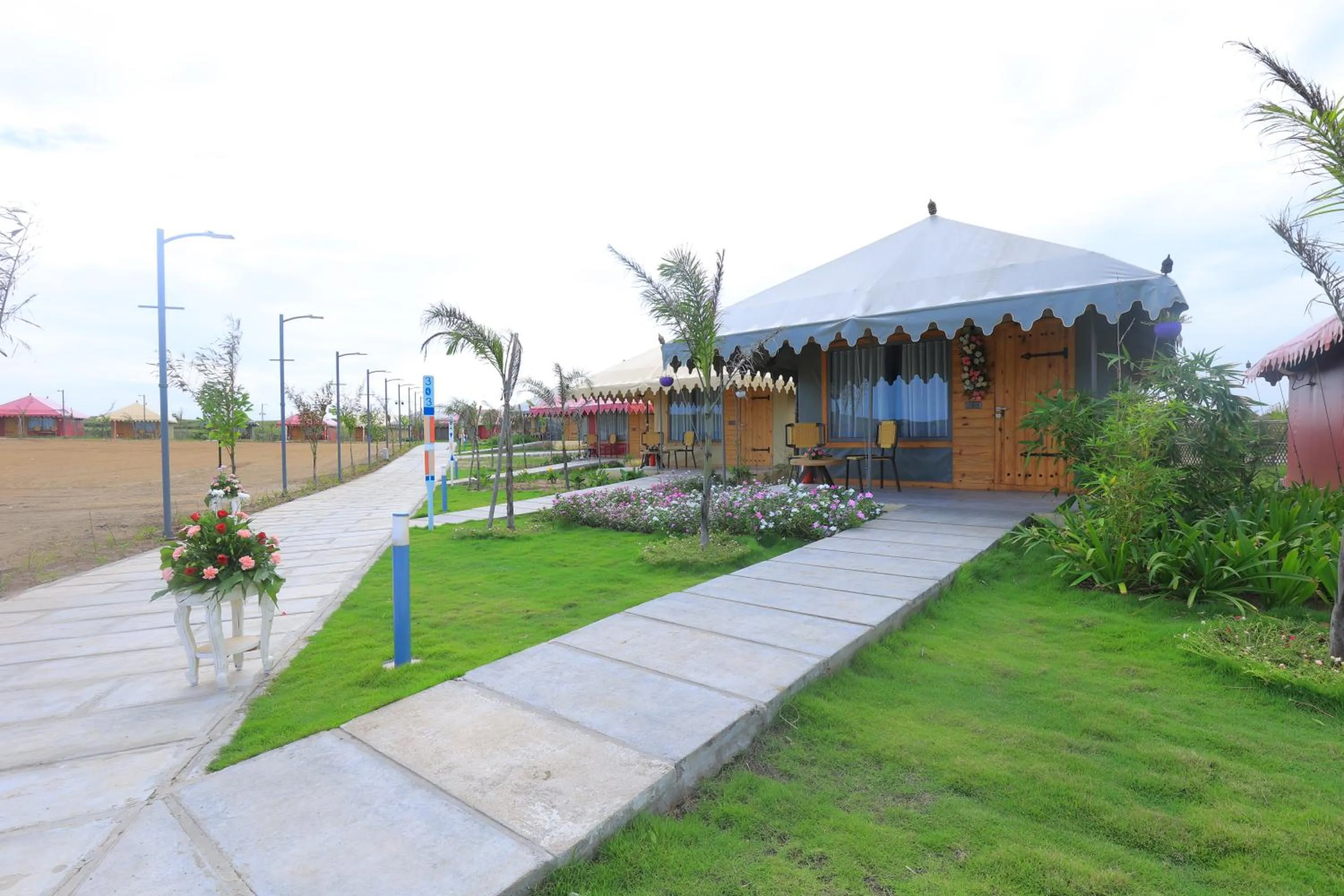 Garden view in Kamnath Zinc Journey by The Fern, Diu