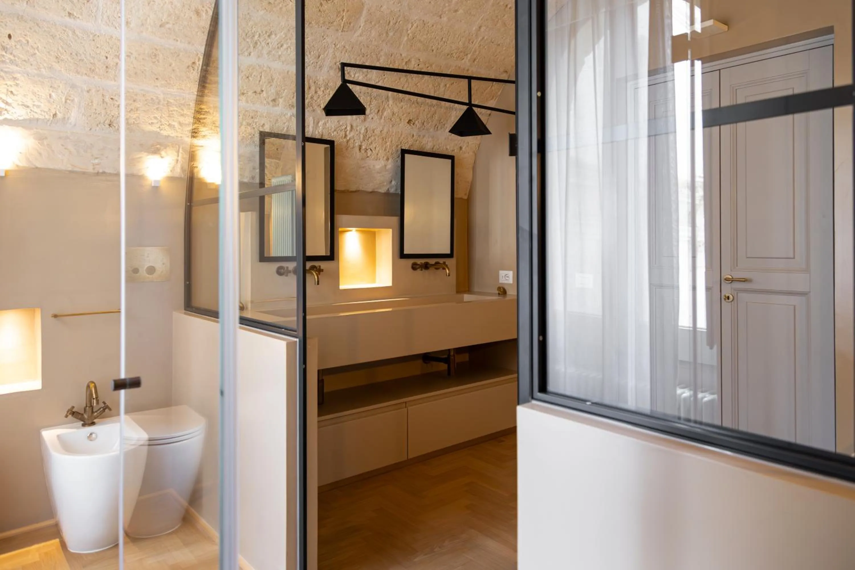 Bathroom in Palazzo Zimara Boutique Hotel - The D'Angelo Family Collection