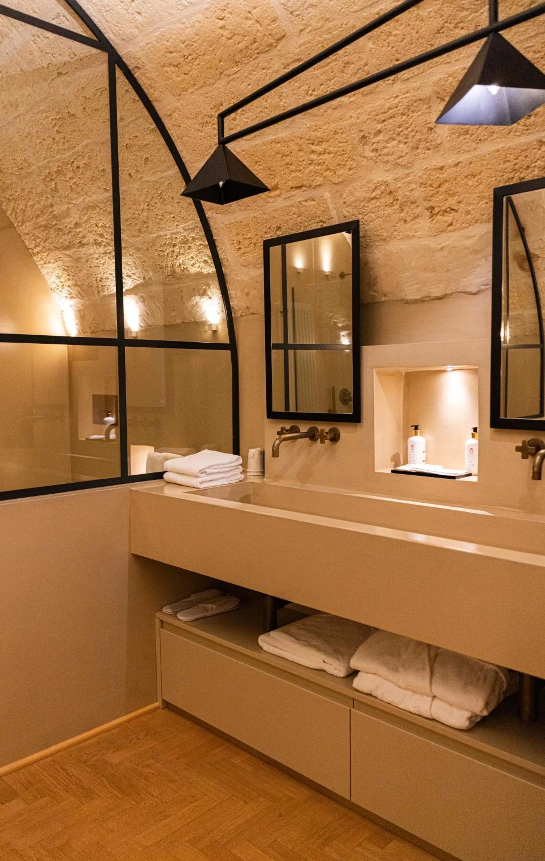 Bathroom in Palazzo Zimara Boutique Hotel - The D'Angelo Family Collection