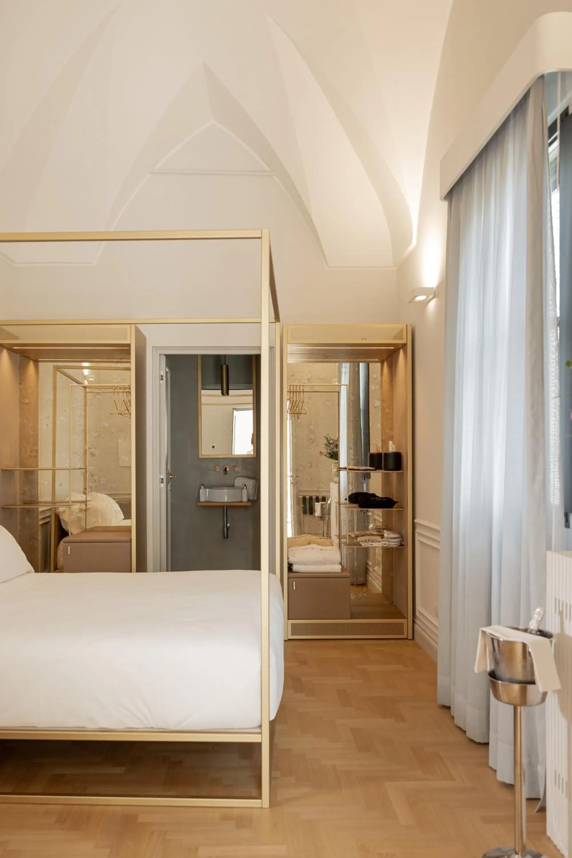 Bedroom, Bed in Palazzo Zimara Boutique Hotel - The D'Angelo Family Collection