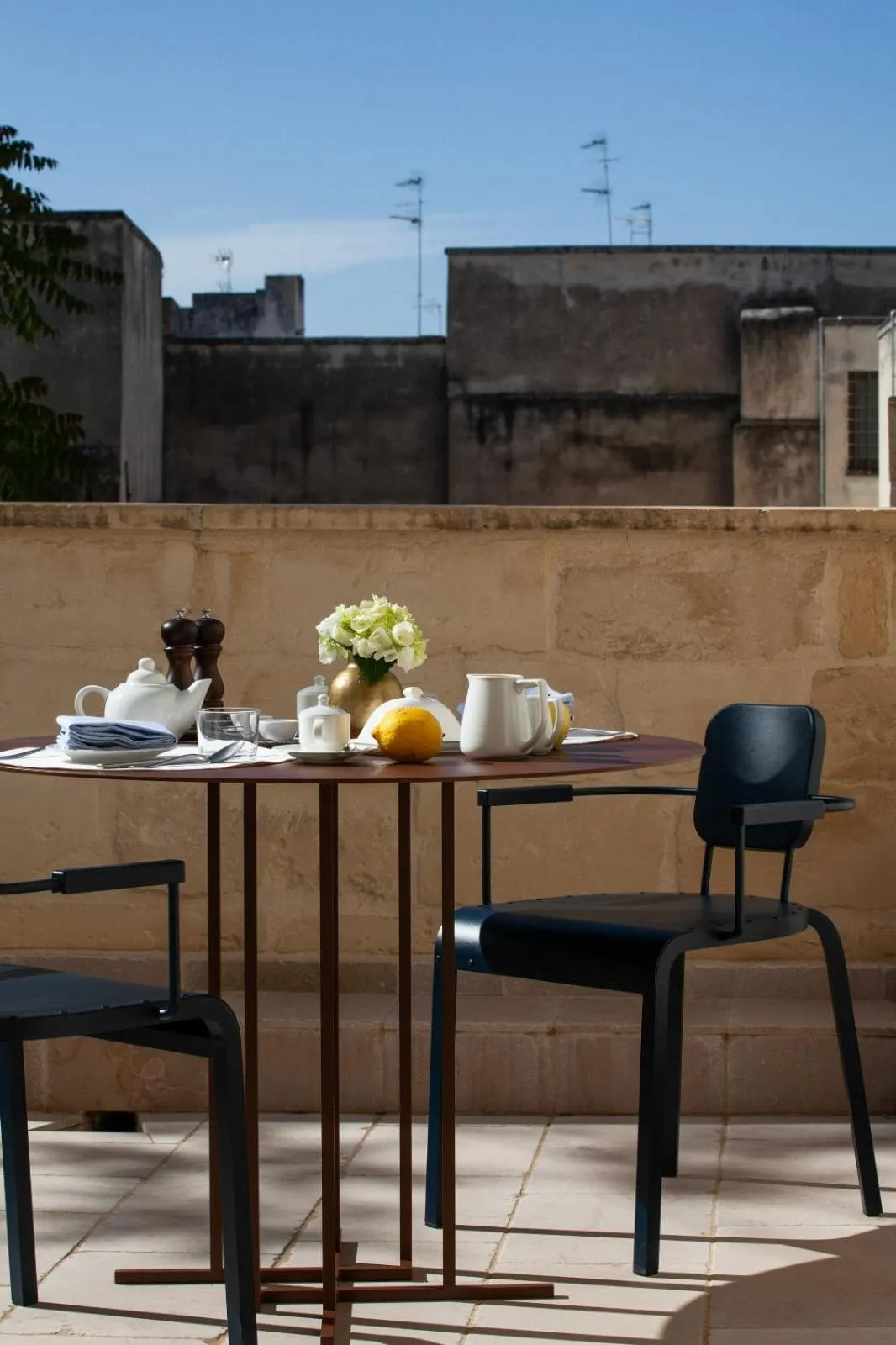 Balcony/Terrace in Palazzo Zimara Boutique Hotel - The D'Angelo Family Collection