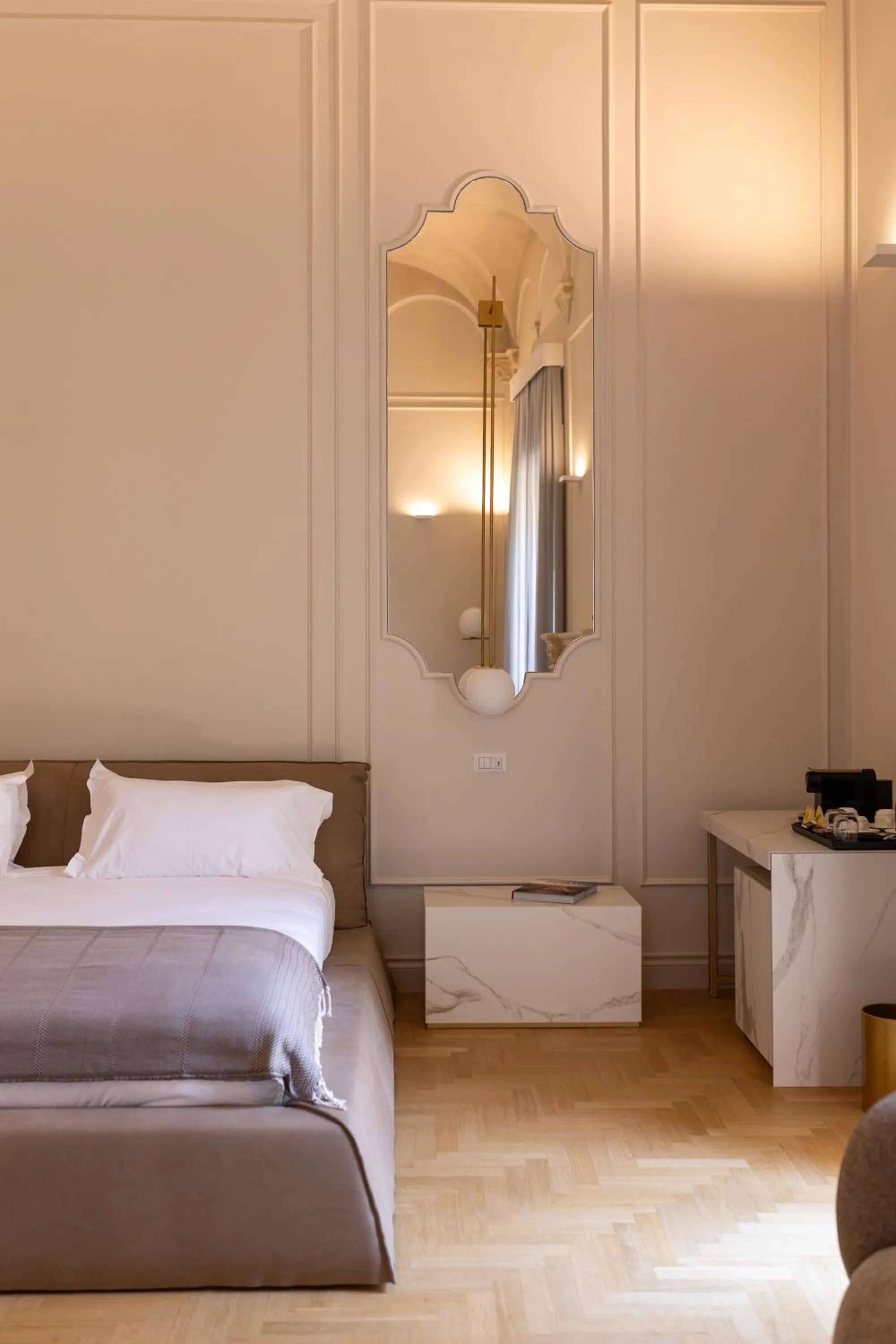 Bed in Palazzo Zimara Boutique Hotel - The D'Angelo Family Collection