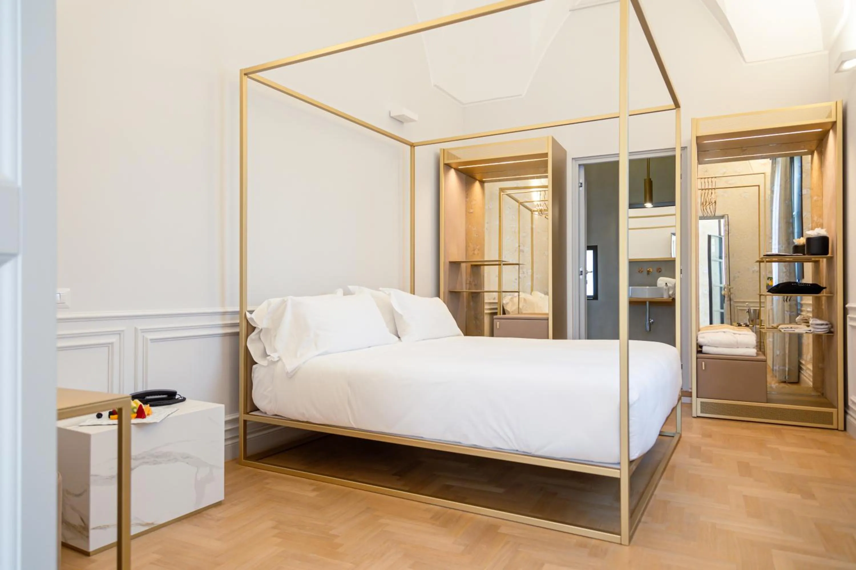 Bedroom, Bed in Palazzo Zimara Boutique Hotel - The D'Angelo Family Collection