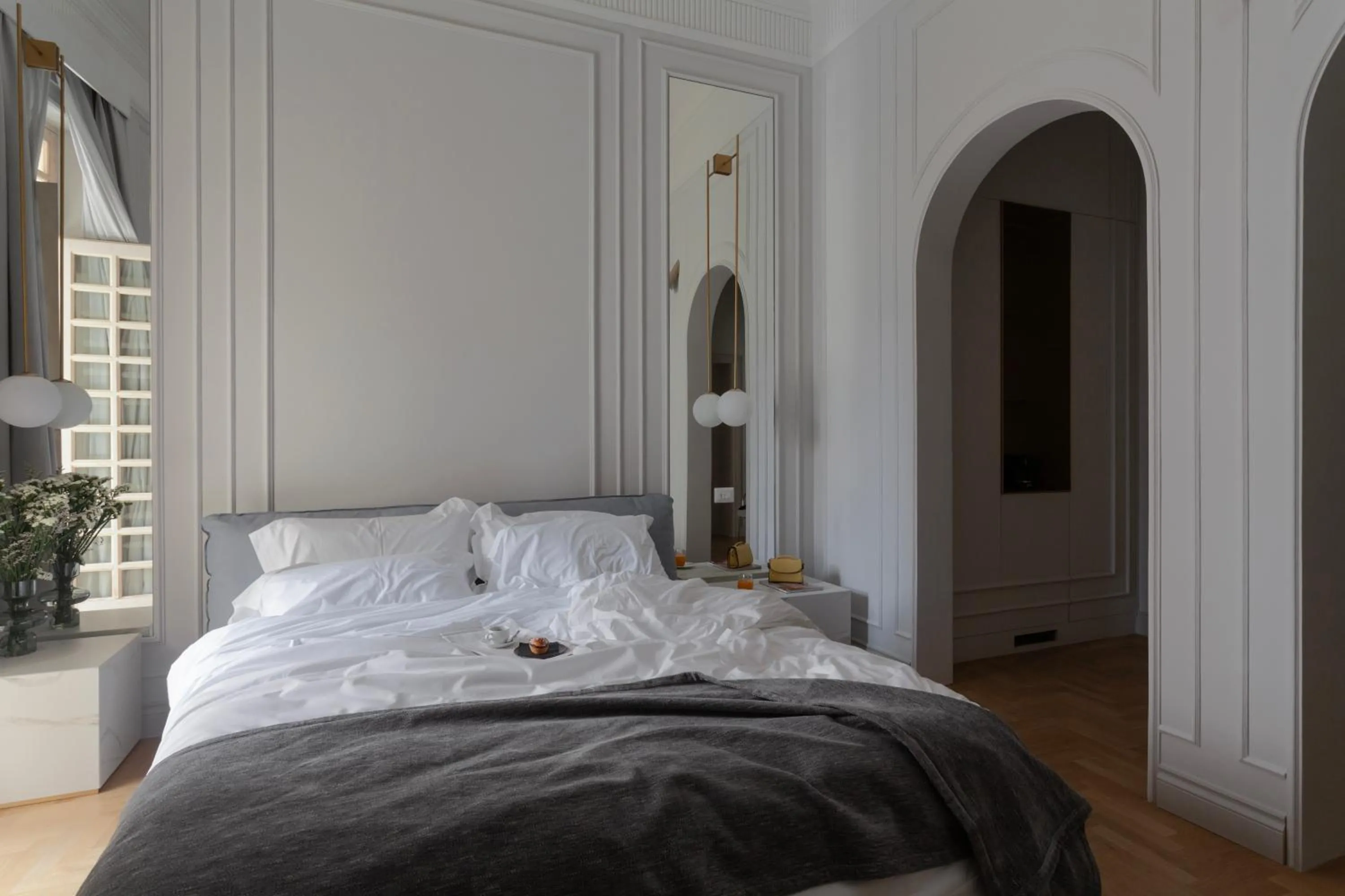 Bed in Palazzo Zimara Boutique Hotel - The D'Angelo Family Collection
