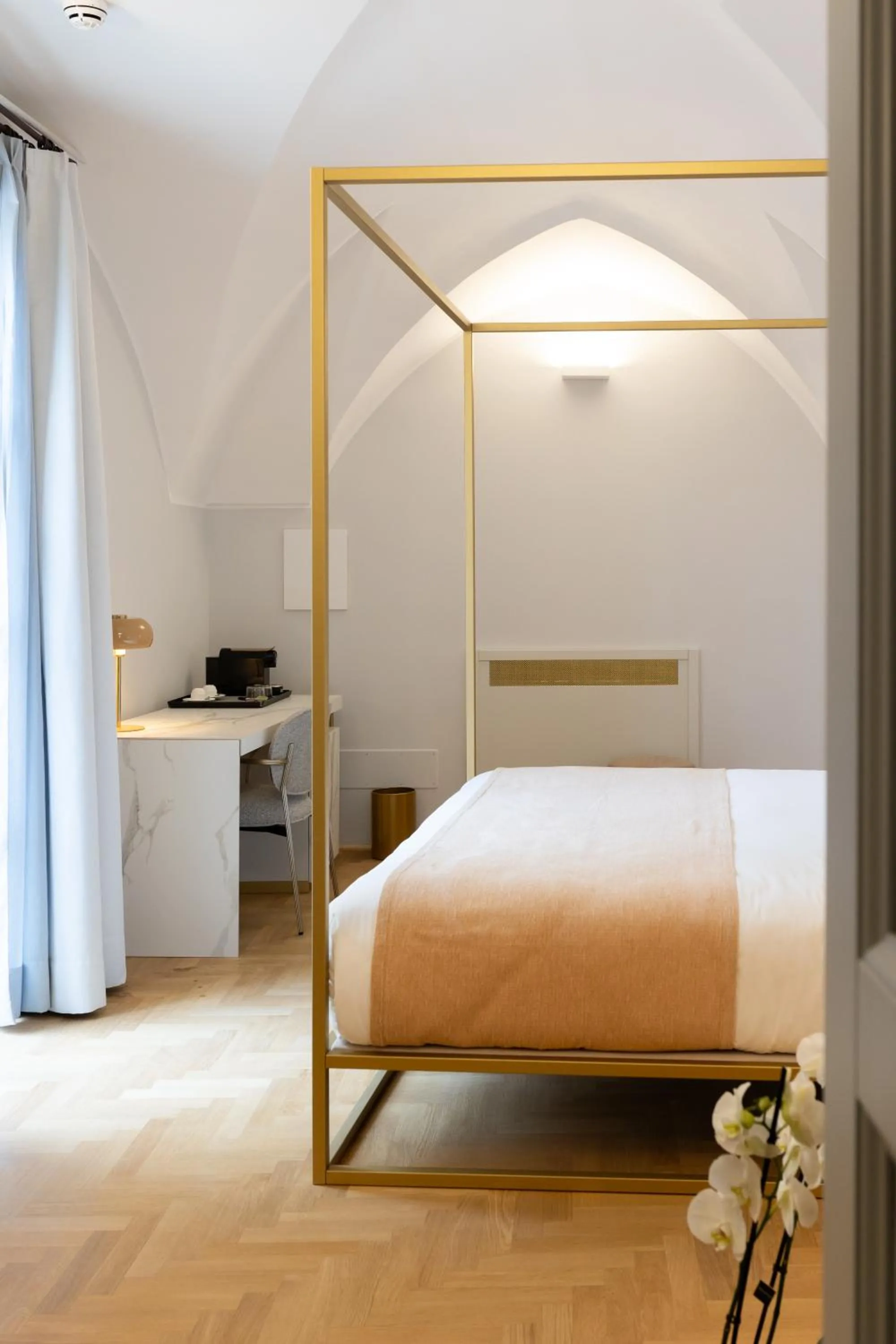 Bedroom, Bed in Palazzo Zimara Boutique Hotel - The D'Angelo Family Collection