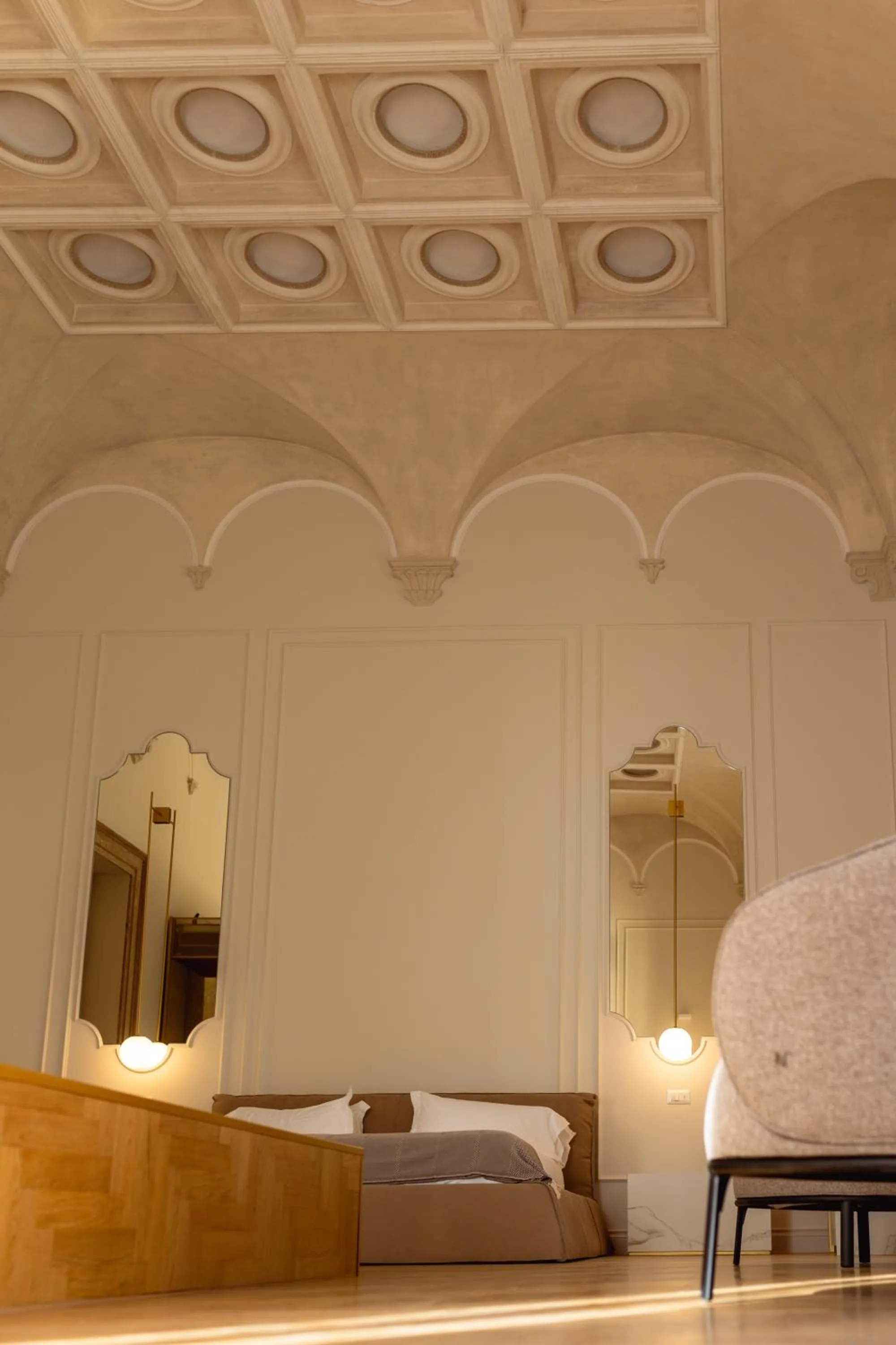 Photo of the whole room, Bed in Palazzo Zimara Boutique Hotel - The D'Angelo Family Collection