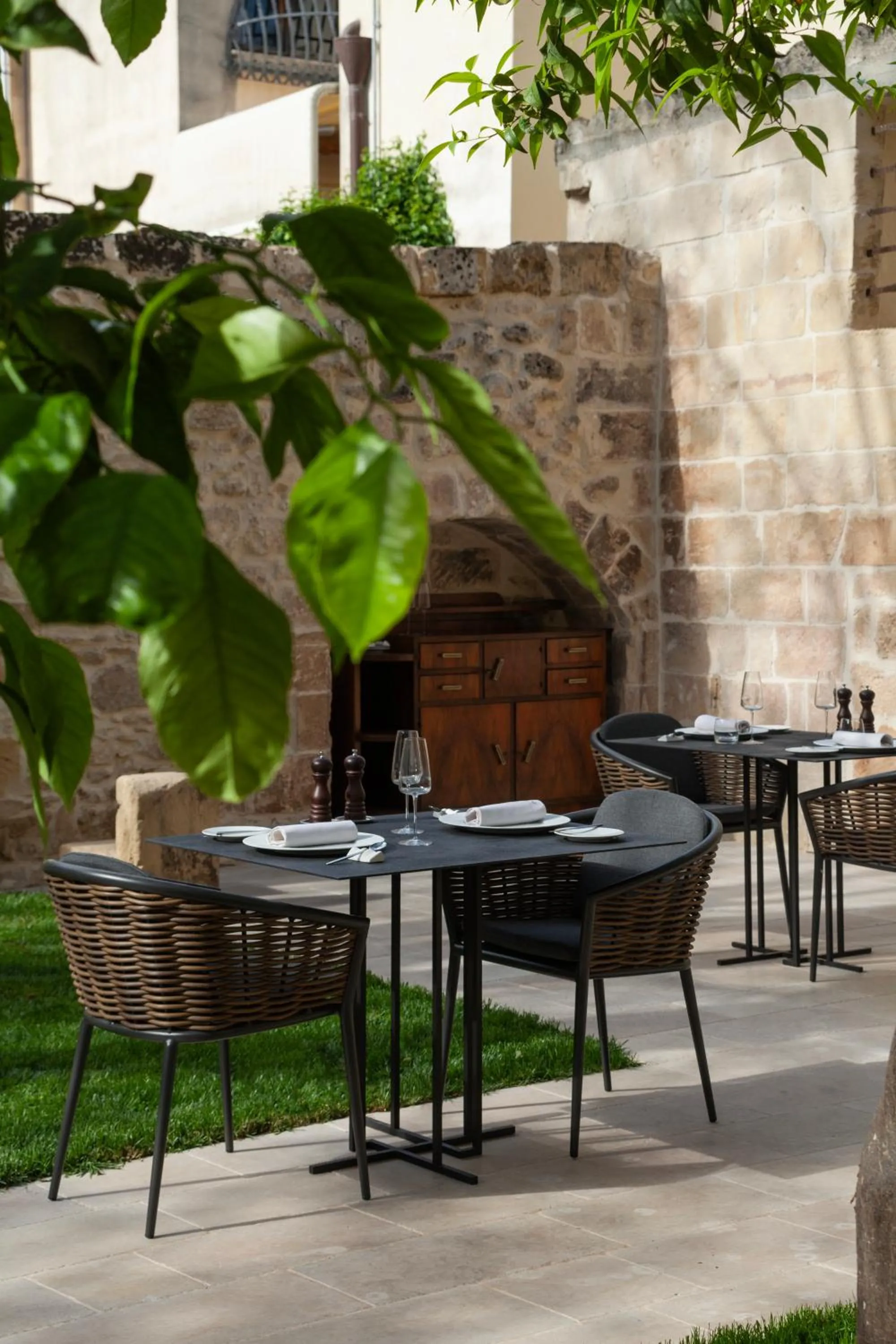 Garden in Palazzo Zimara Boutique Hotel - The D'Angelo Family Collection