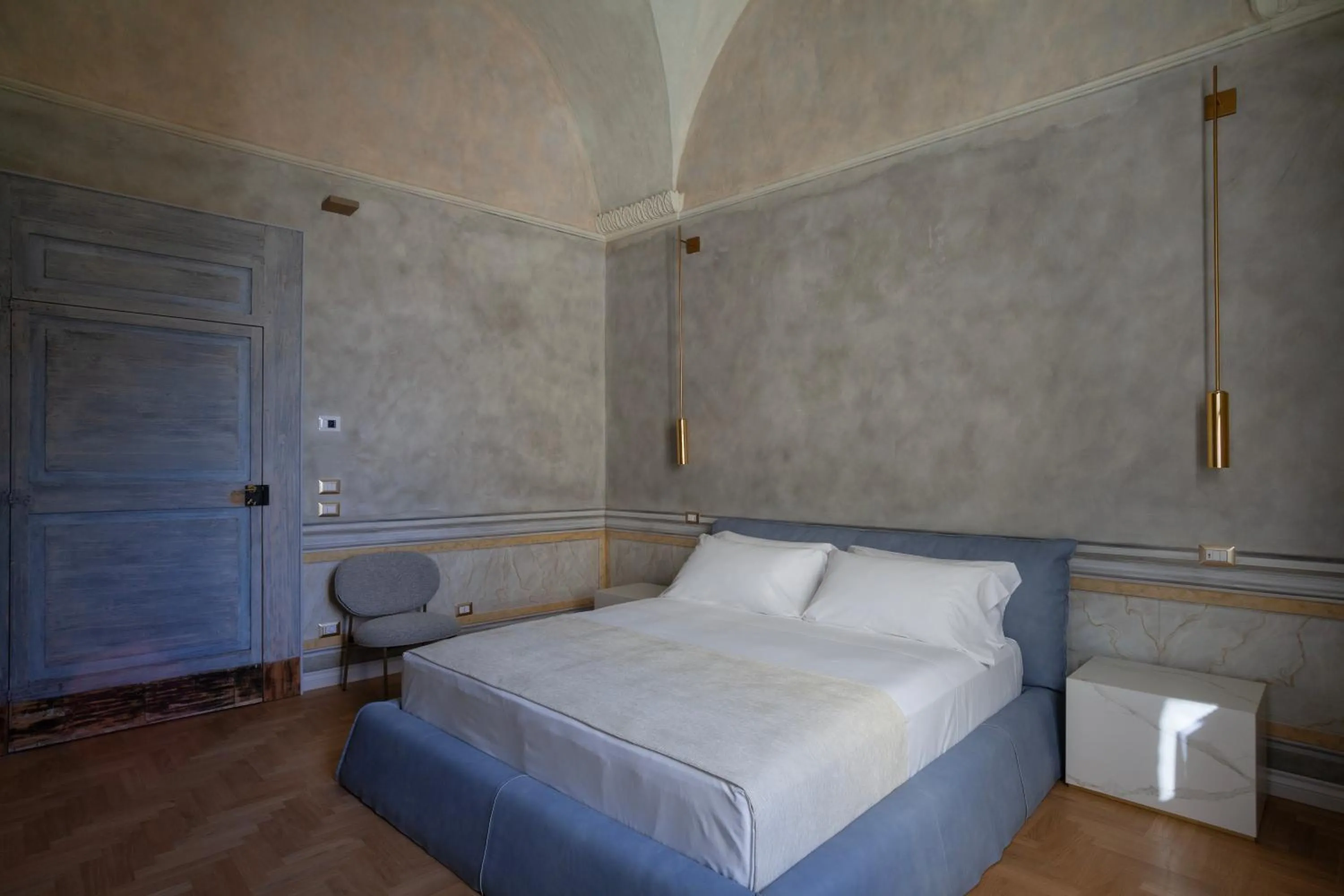 Bed in Palazzo Zimara Boutique Hotel - The D'Angelo Family Collection