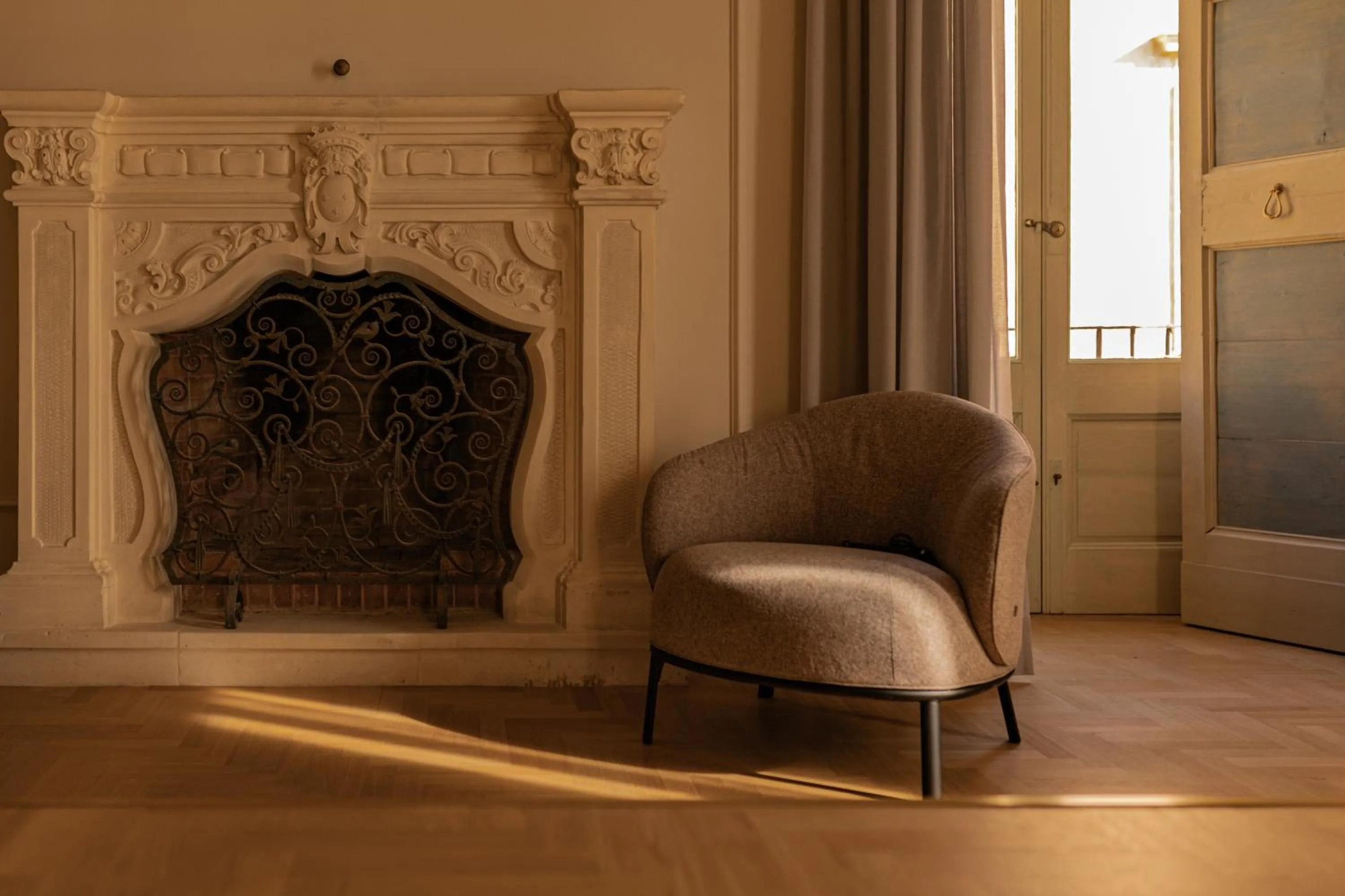 Decorative detail in Palazzo Zimara Boutique Hotel - The D'Angelo Family Collection