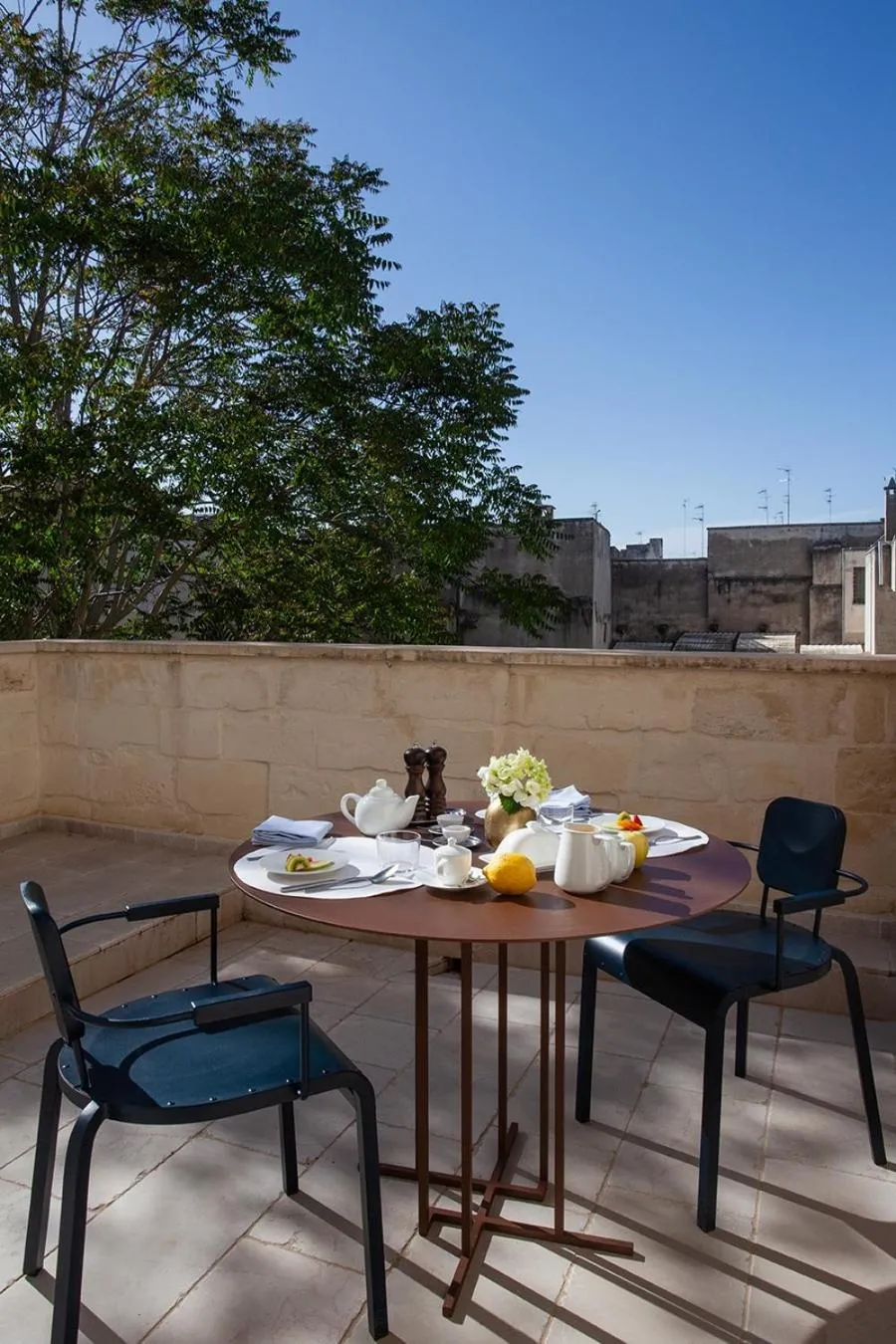 Balcony/Terrace in Palazzo Zimara Boutique Hotel - The D'Angelo Family Collection