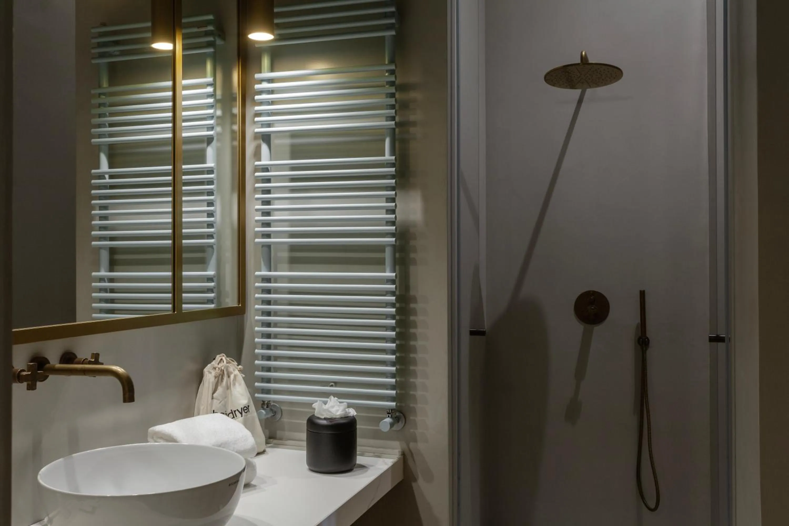 Shower in Palazzo Zimara Boutique Hotel - The D'Angelo Family Collection