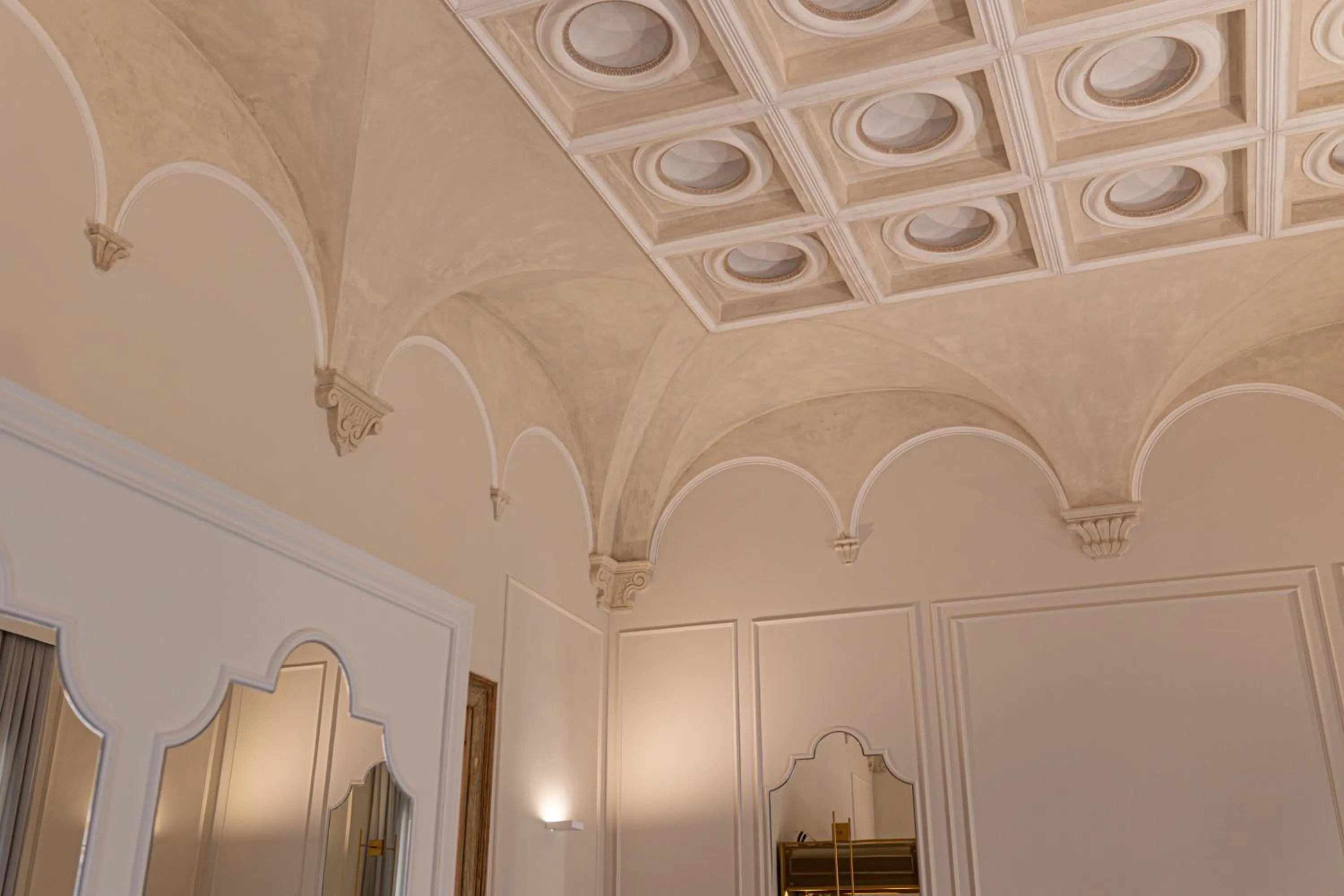 Decorative detail in Palazzo Zimara Boutique Hotel - The D'Angelo Family Collection