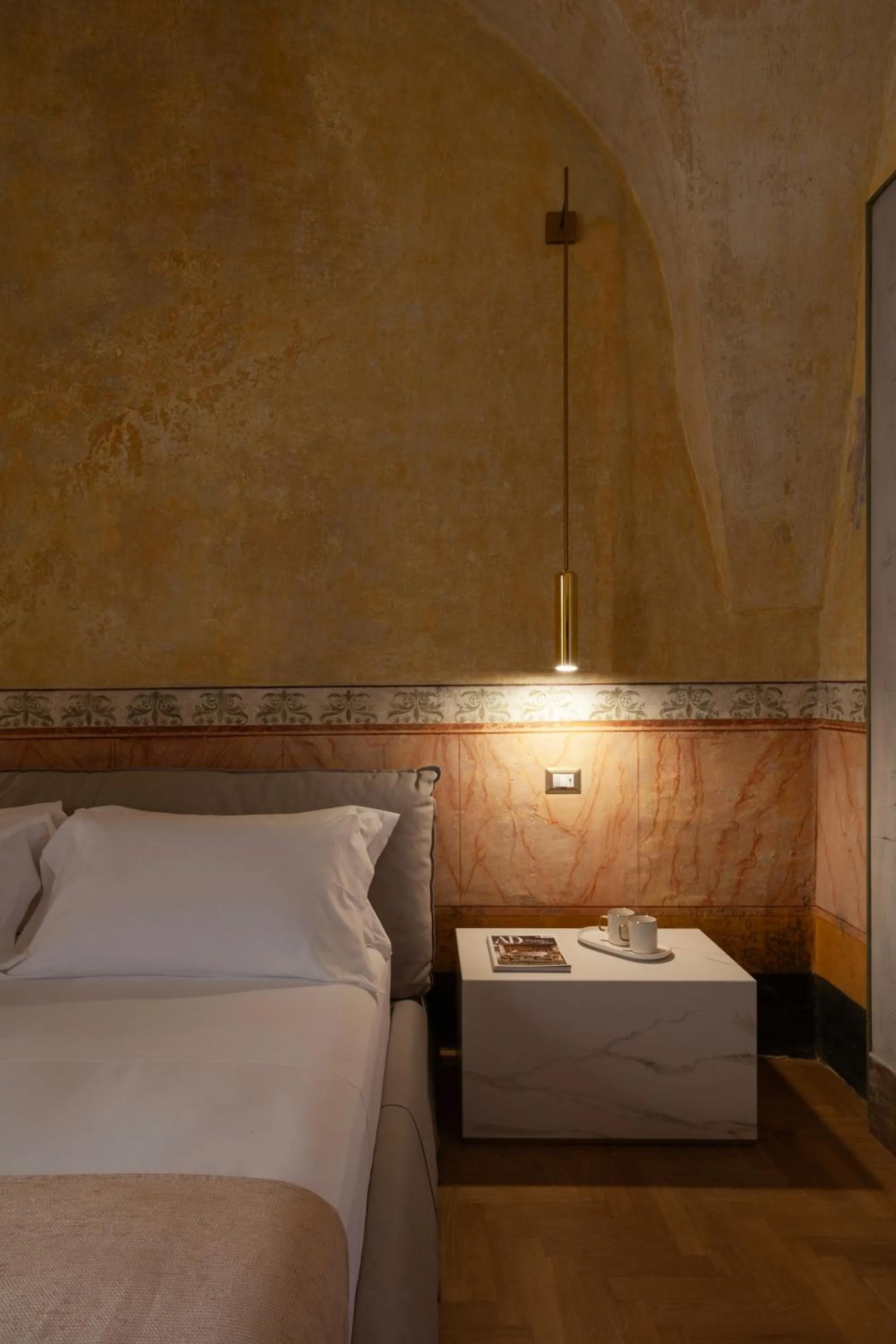 Bed in Palazzo Zimara Boutique Hotel - The D'Angelo Family Collection