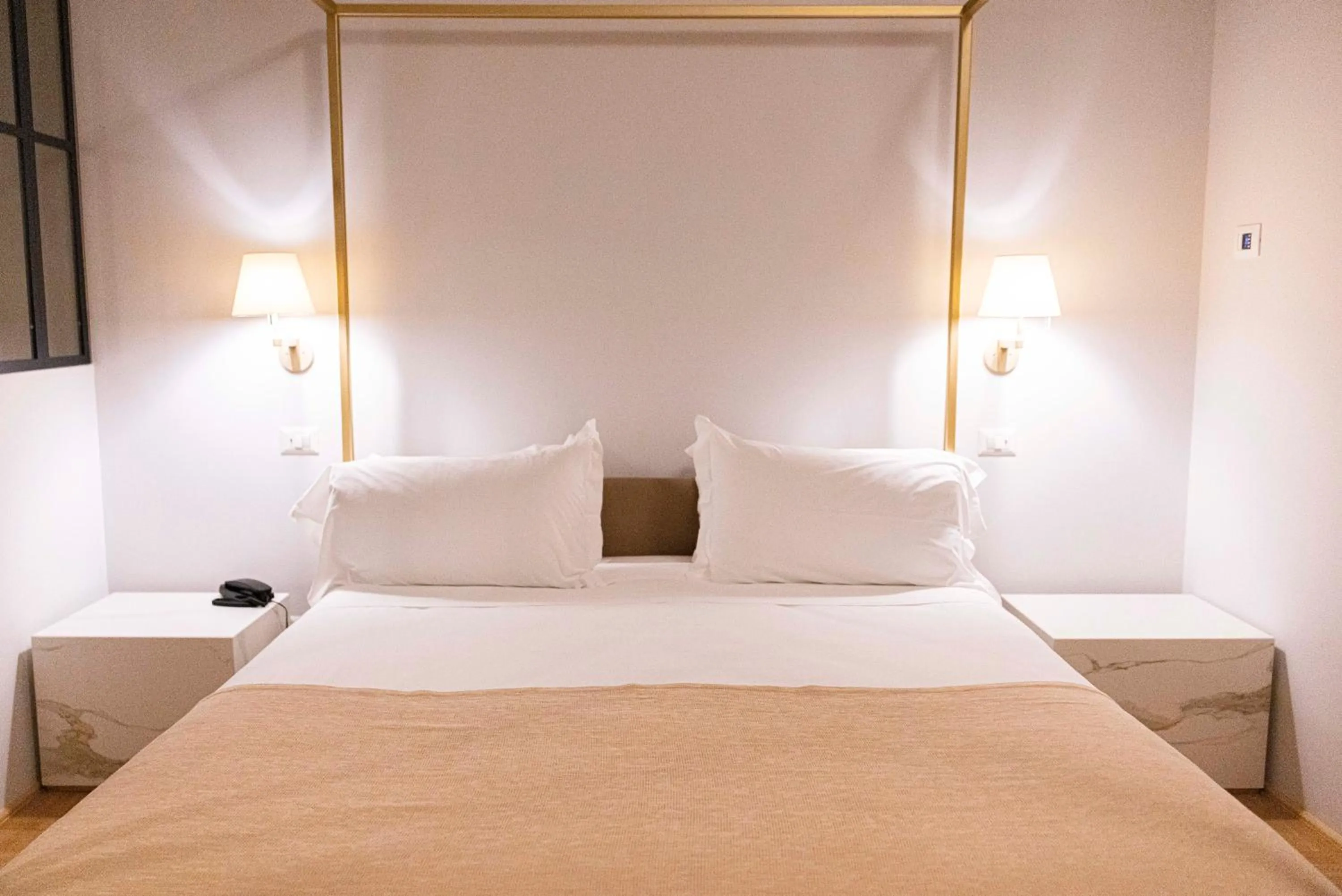 Bed in Palazzo Zimara Boutique Hotel - The D'Angelo Family Collection