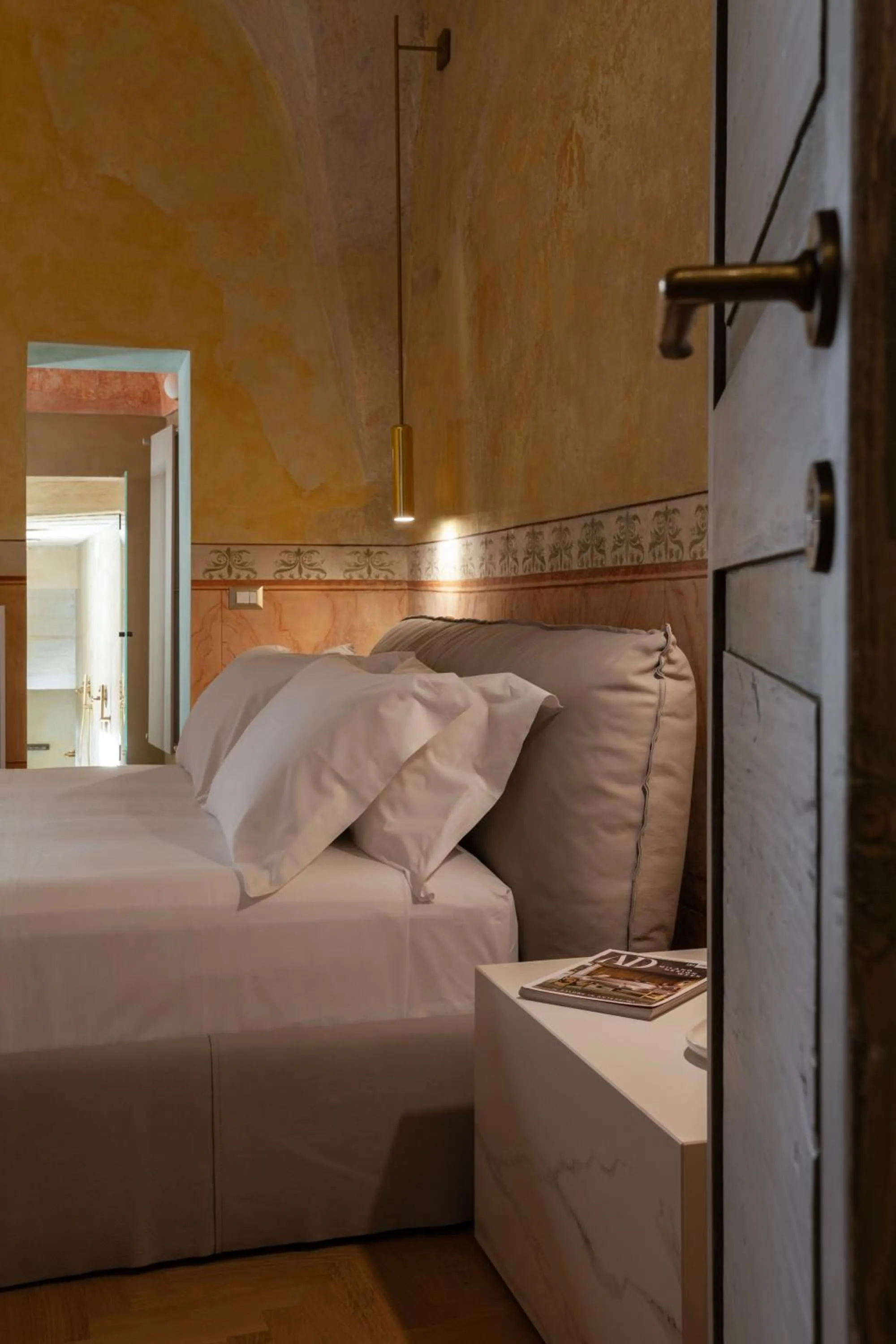 Bed in Palazzo Zimara Boutique Hotel - The D'Angelo Family Collection