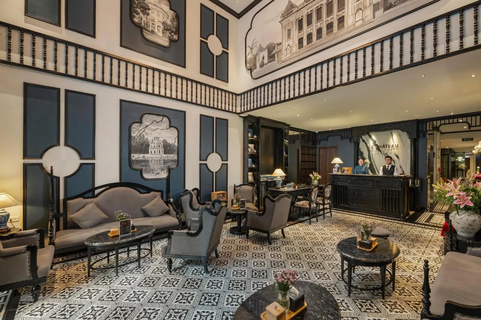 Property building in Hanoi Le Chateau Hotel & Spa