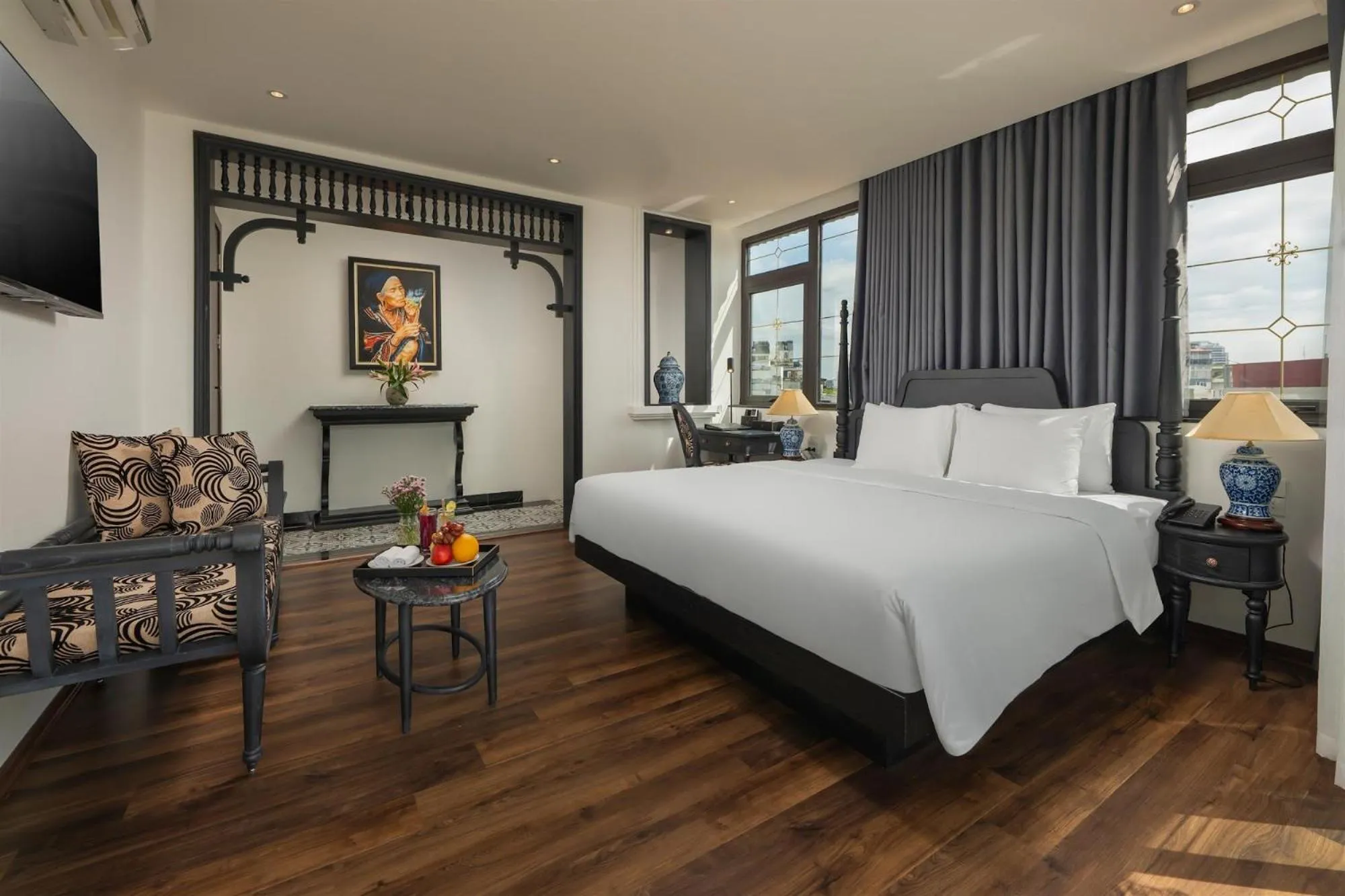 Bedroom, Bed in Hanoi Le Chateau Hotel & Spa