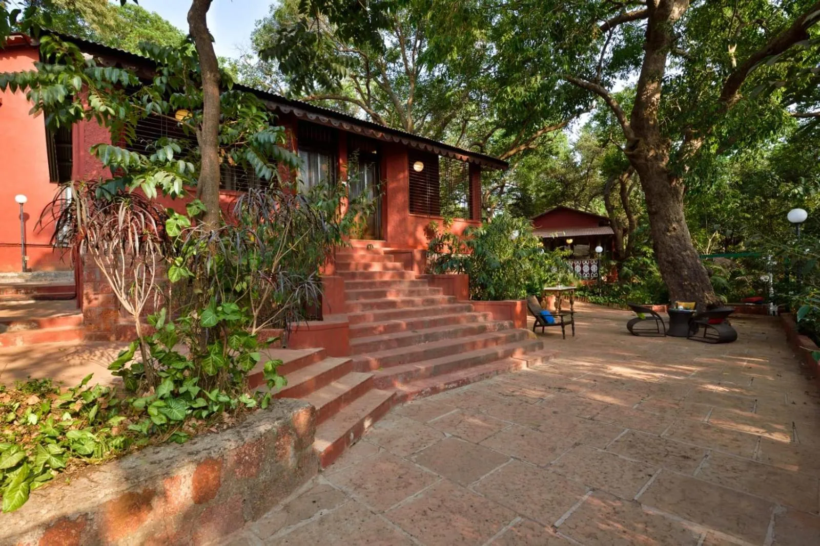 Garden view in Radha Cottage Resort