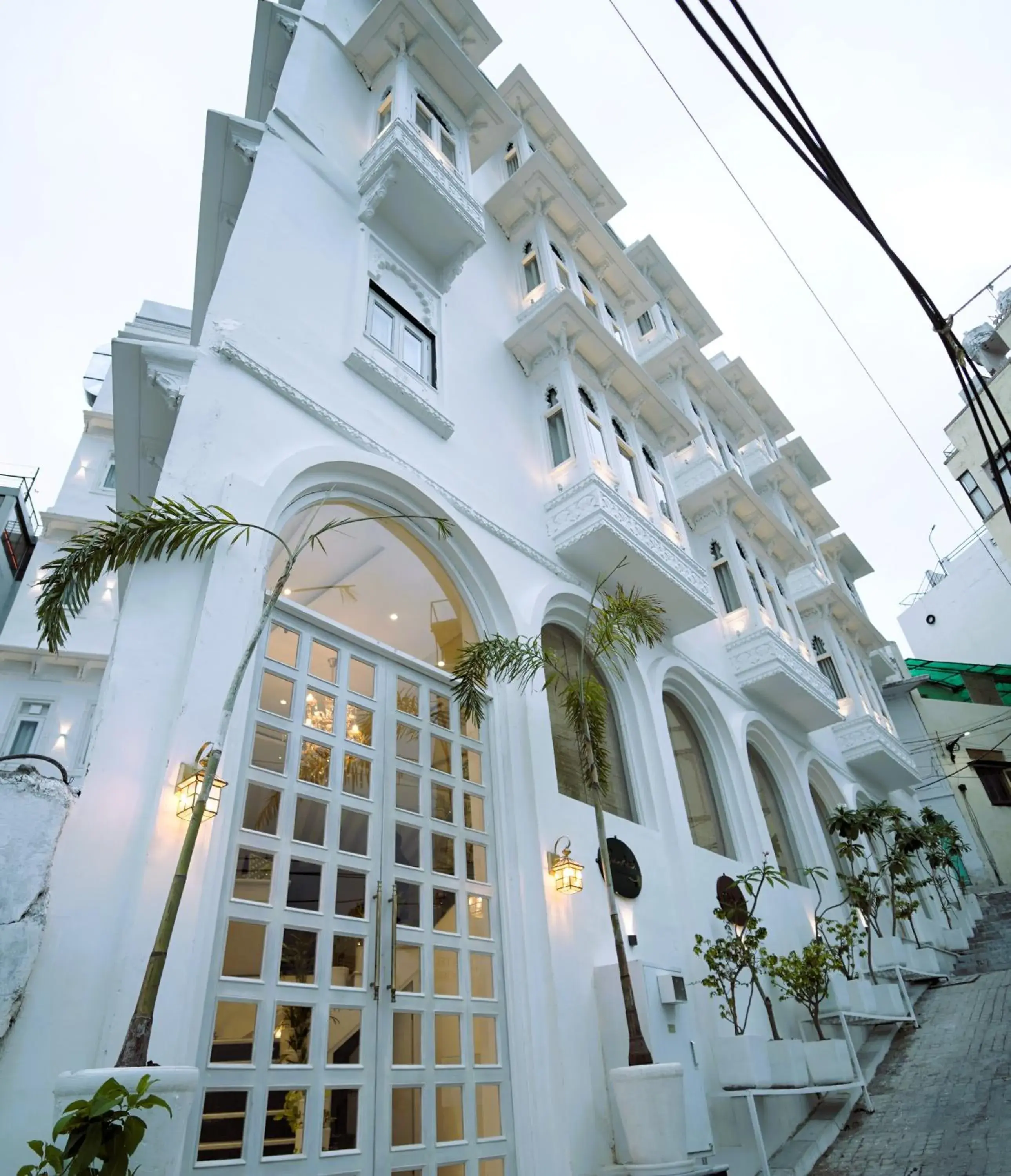 Property building in Grandrosse Boutique - Pichola Lake Facing Hotel Property building in Grandrosse Boutique - Pichola Lake Facing Hotel