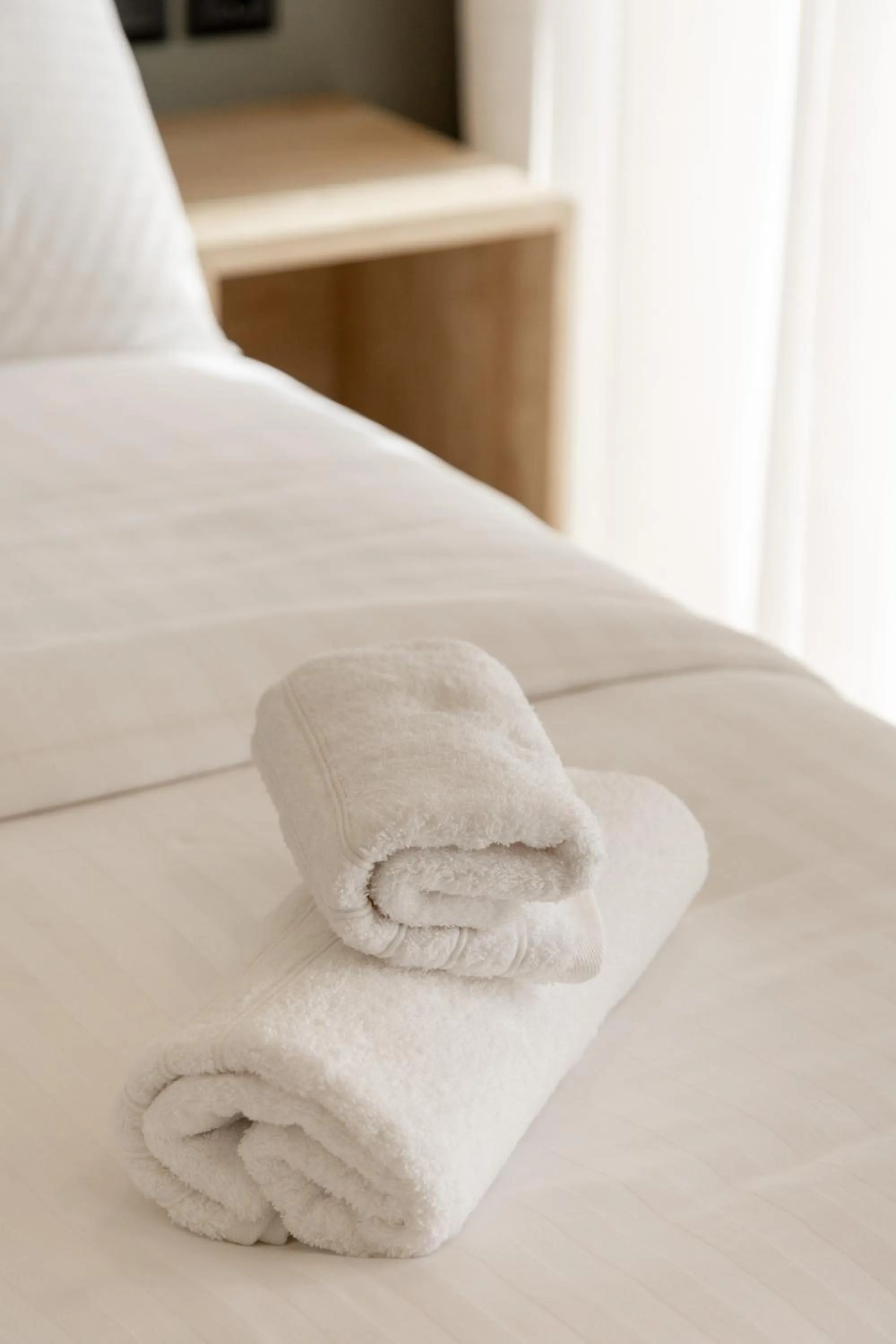 Bed in Rebalance Apartments